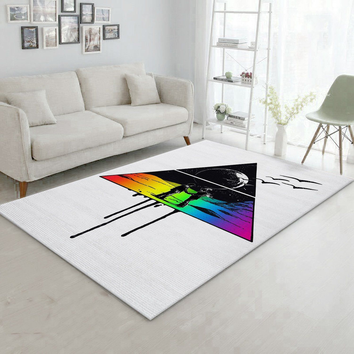 Limited Edition Pink Floyd Area Rug Living Room Rug US Gift Decor - Indoor Outdoor Rugs