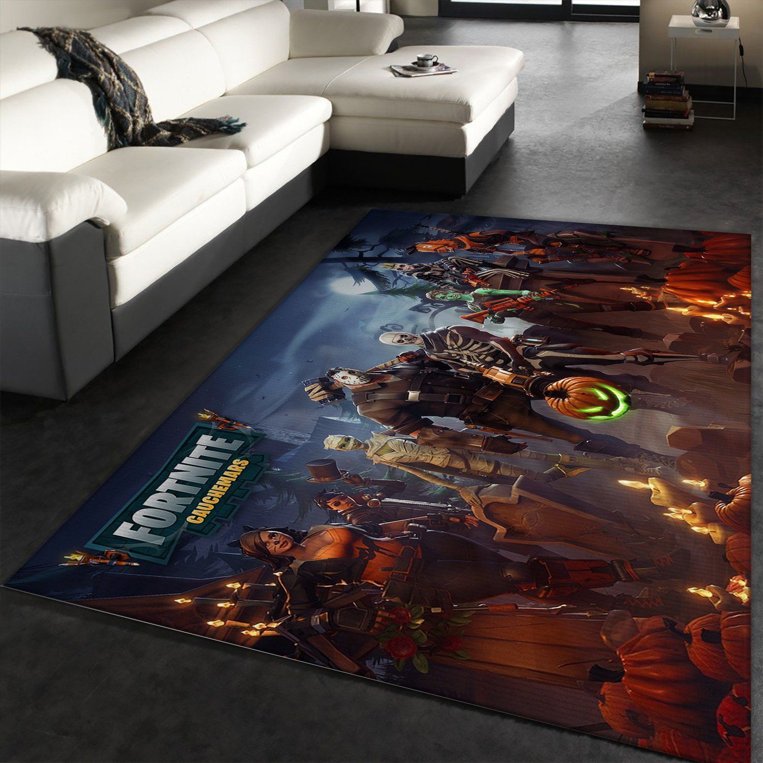 Fortnite Gaming Area Rug Bedroom Home Decor Floor Decor - Indoor Outdoor Rugs