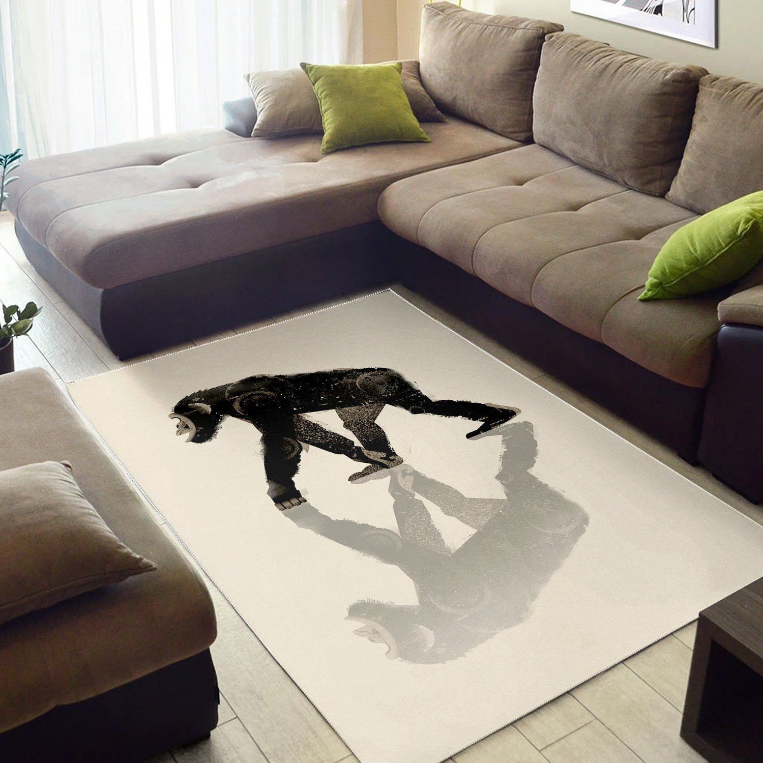 Chimp  Carpet Living Room, Room Decor, Floor Decor Home Decor - Indoor Outdoor Rugs