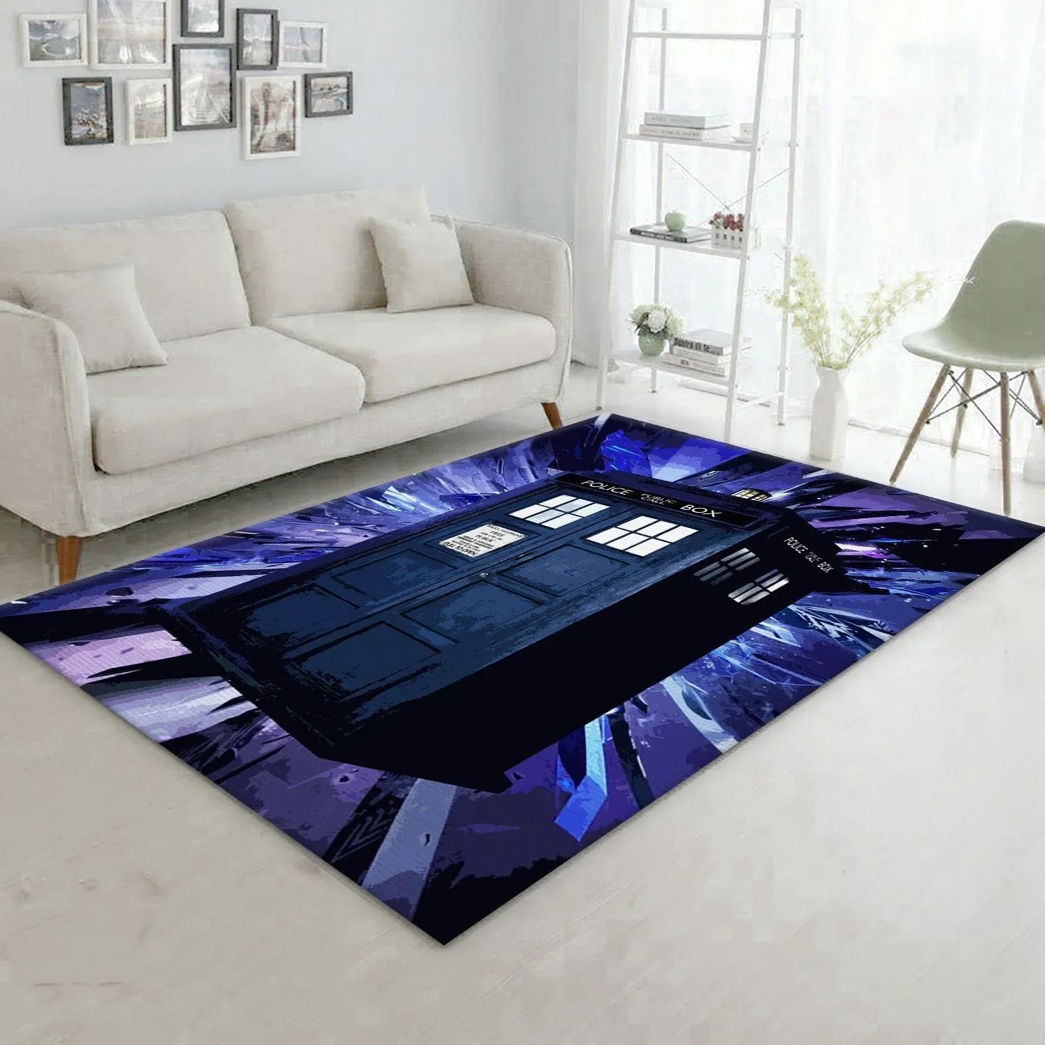 Time Guardian Area Rug Living Room Rug Home US Decor - Indoor Outdoor Rugs