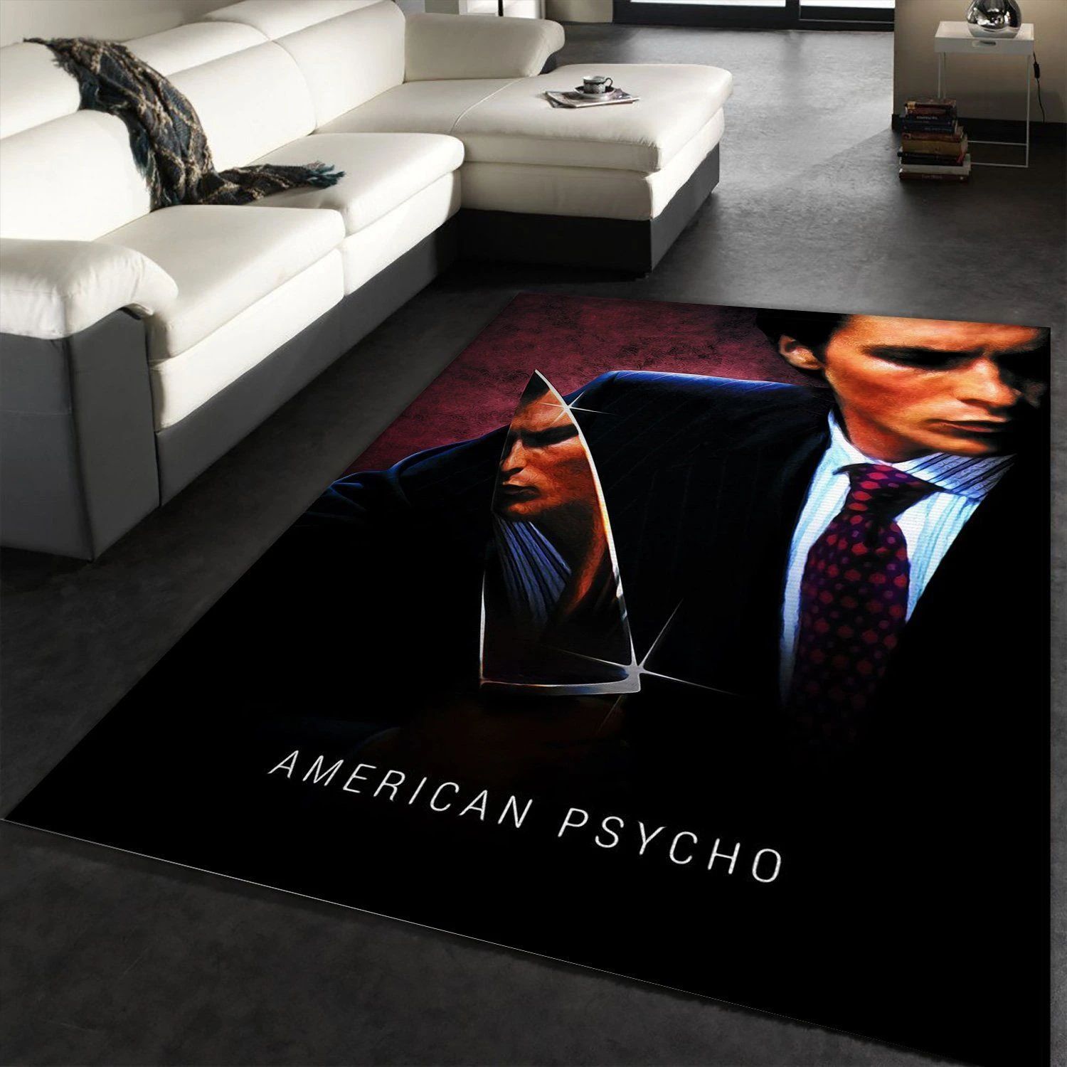 American Psycho Rug Movie Rug Christmas Gift US Decor - Indoor Outdoor Rugs