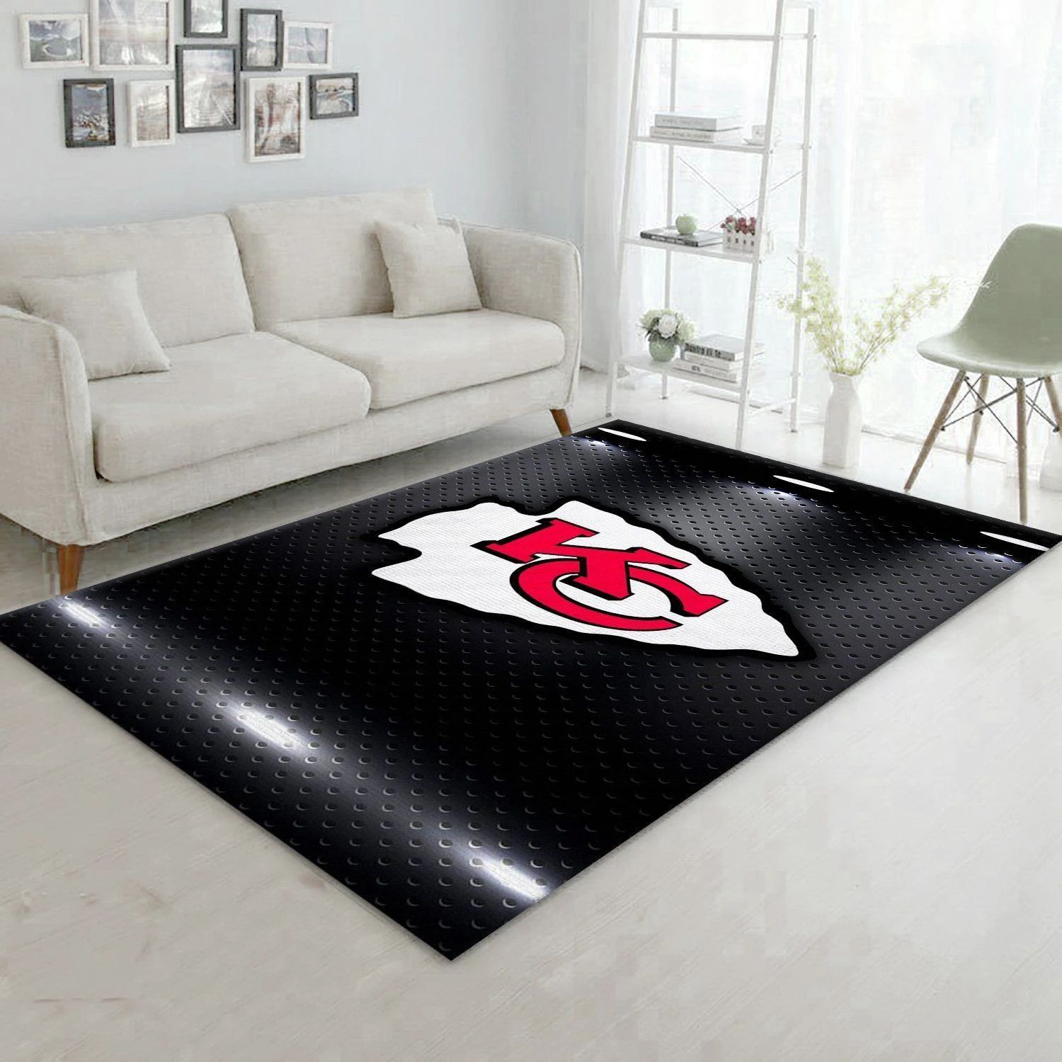 Kansas City Chiefs Nfl Area Rug For Gift Living Room Rug Home Decor Floor Decor - Indoor Outdoor Rugs