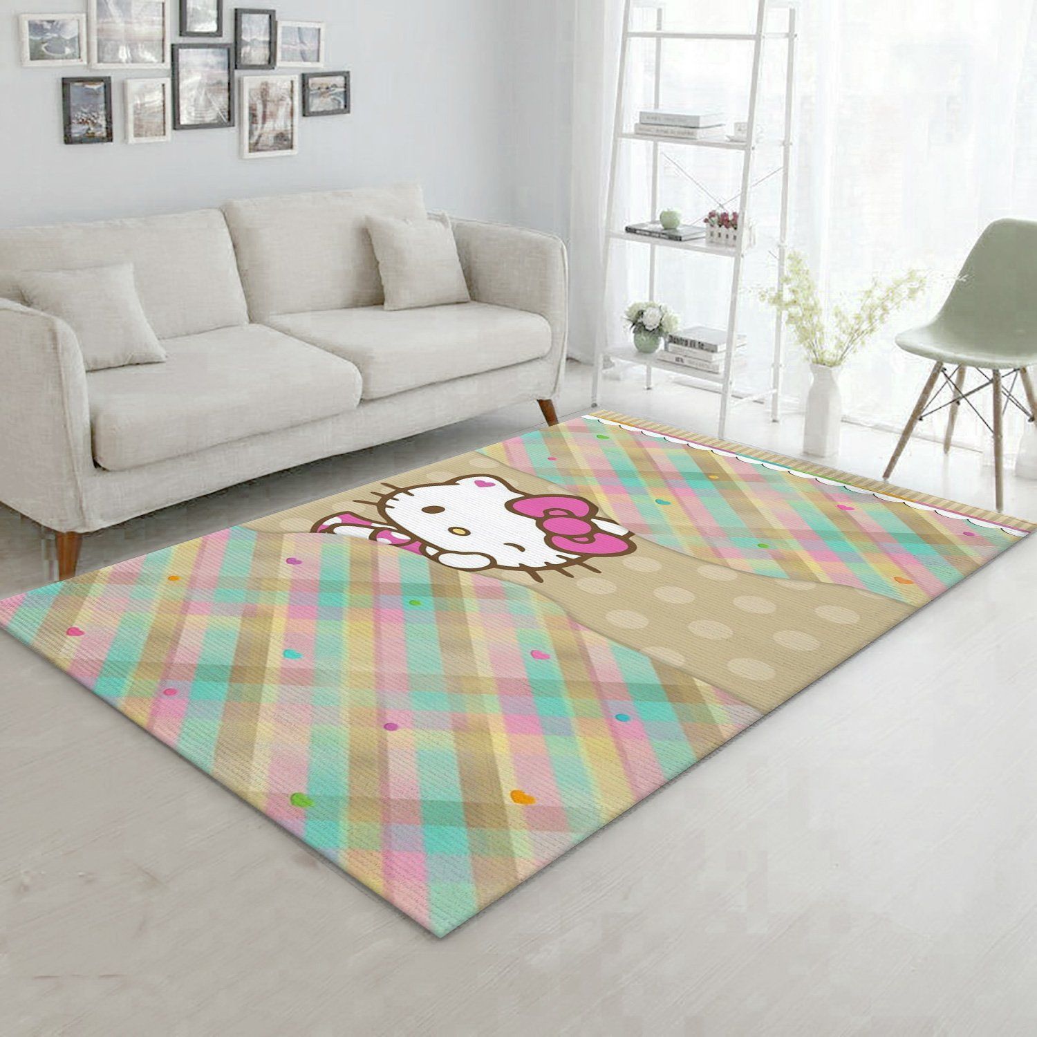 Hello Kitty 15 Area Rug For Christmas Bedroom Rug Home US Decor - Indoor Outdoor Rugs