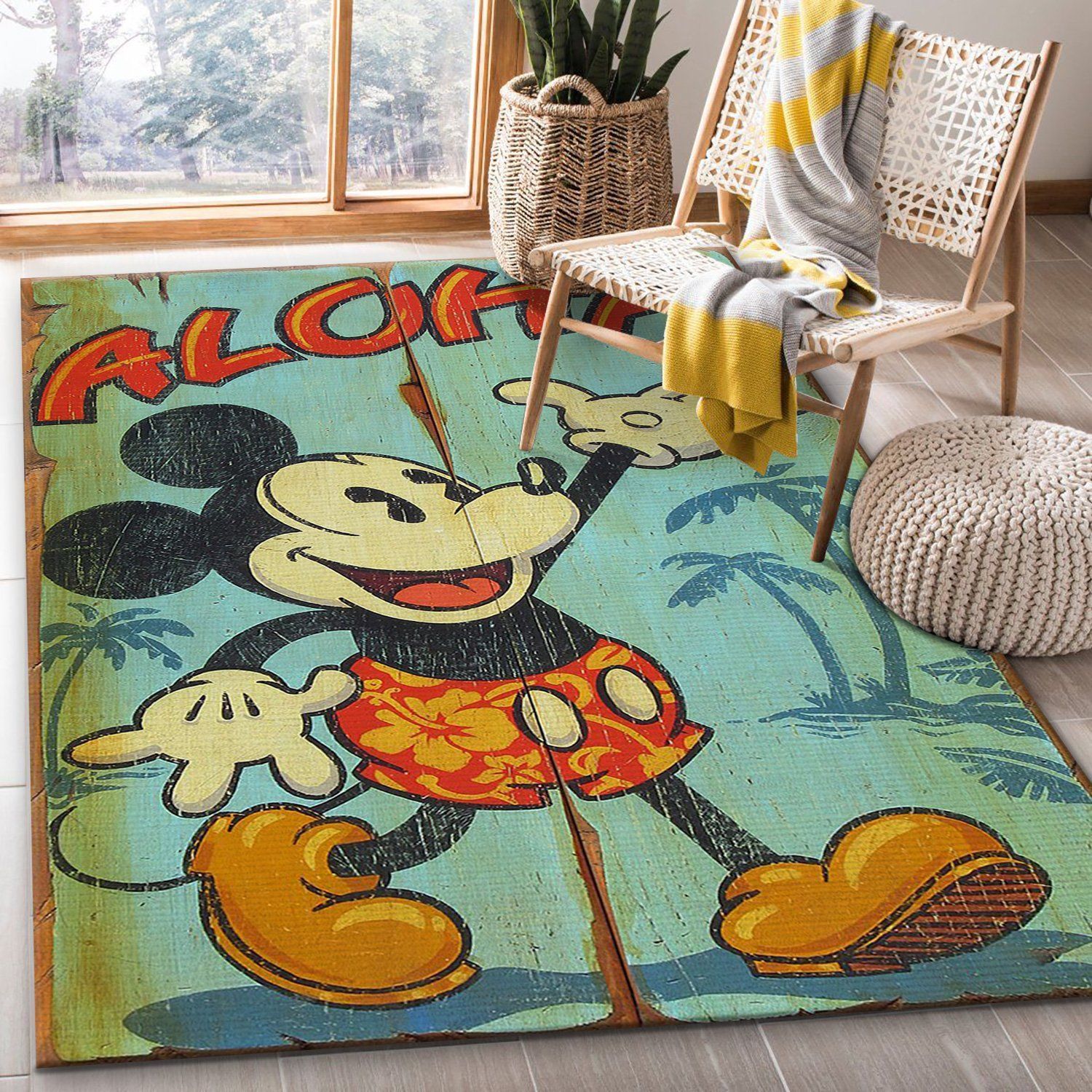 Welcome Noel Gift Rug Bedroom Rug Home Decor Floor Decor - Indoor Outdoor Rugs