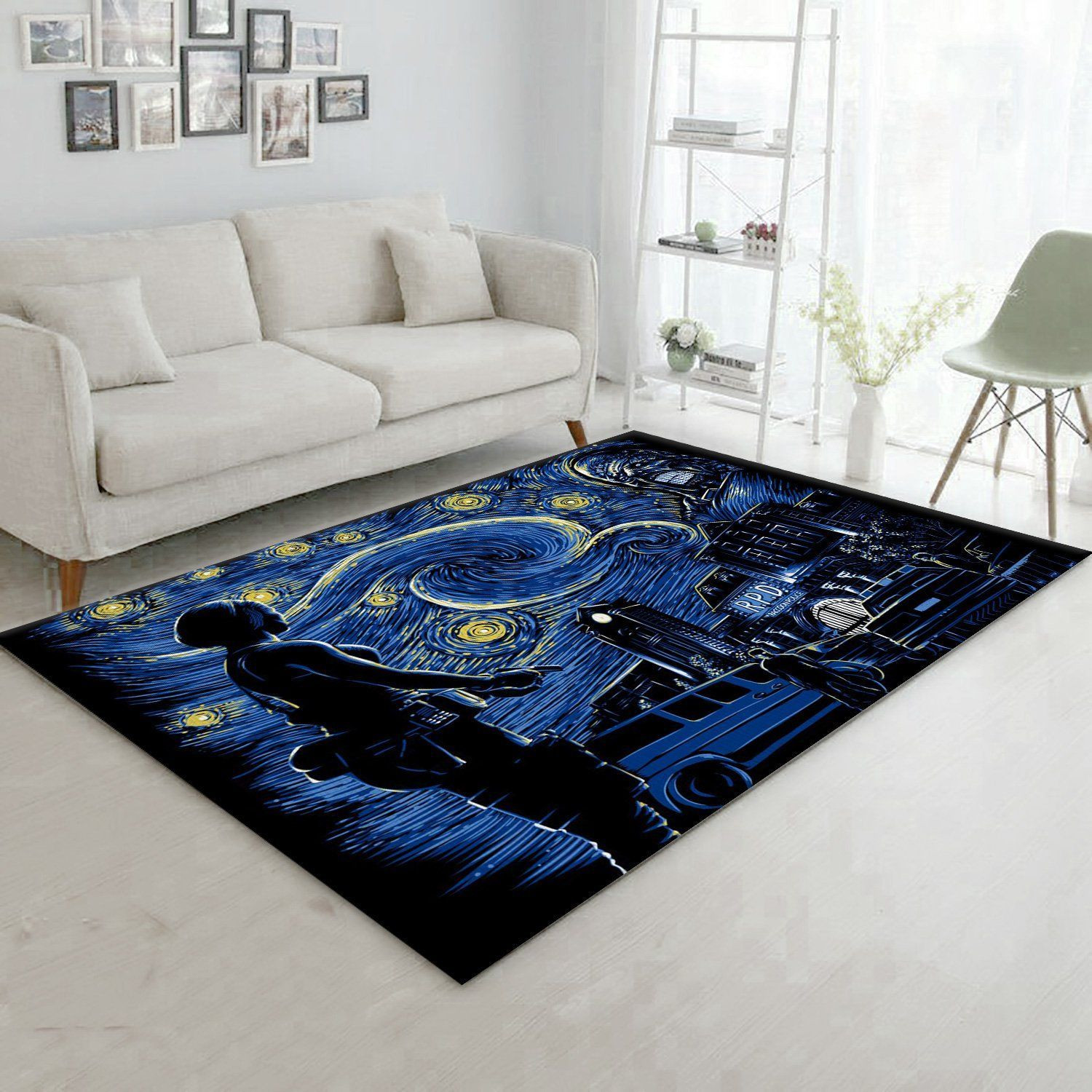 Starry Evil Area Rug Carpet, Kitchen Rug, Christmas Gift US Decor - Indoor Outdoor Rugs