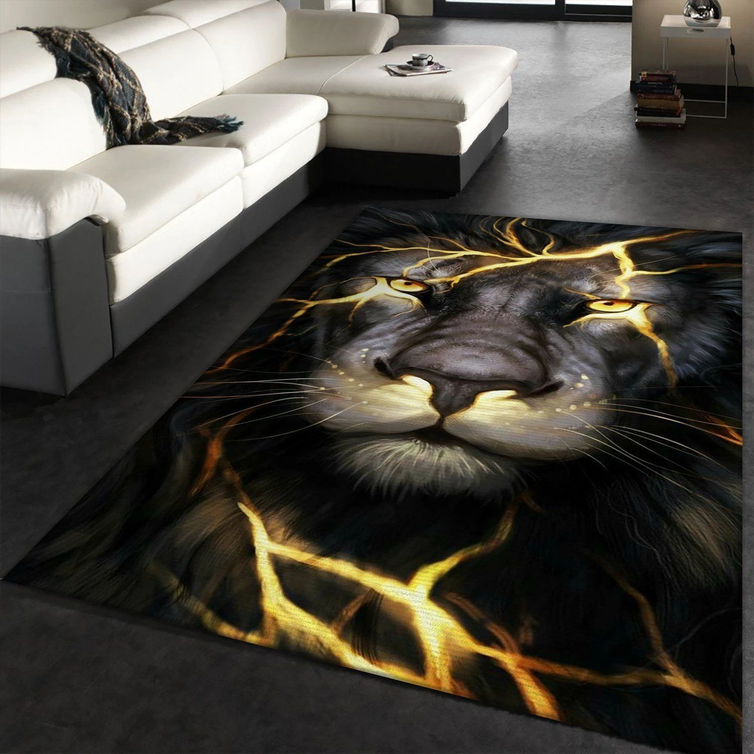 Lion Rug Area Rugs - Indoor Outdoor Rugs