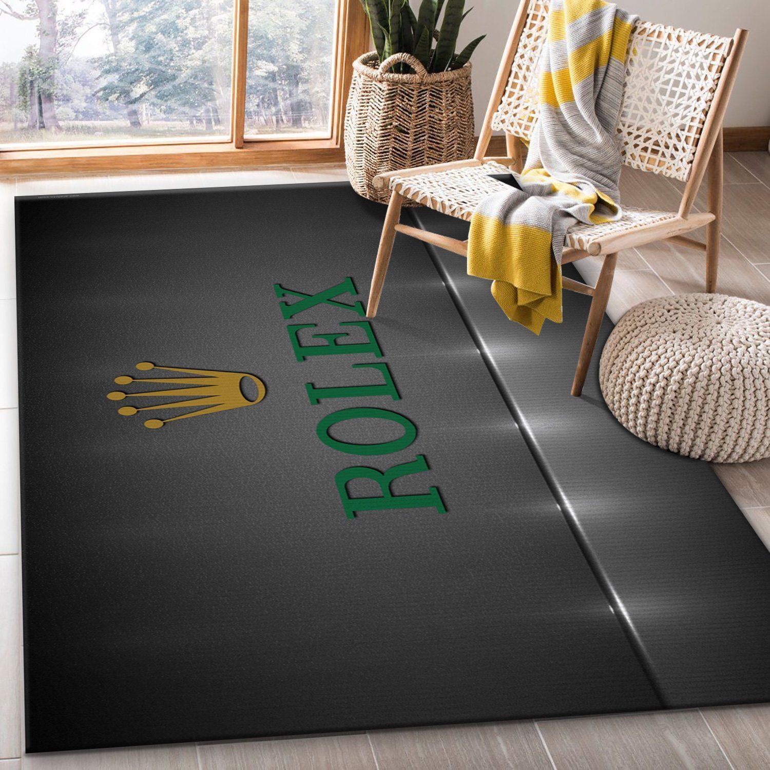 Rolex V1 Area Rug For Christmas Living Room Rug Home Decor Floor Decor - Indoor Outdoor Rugs