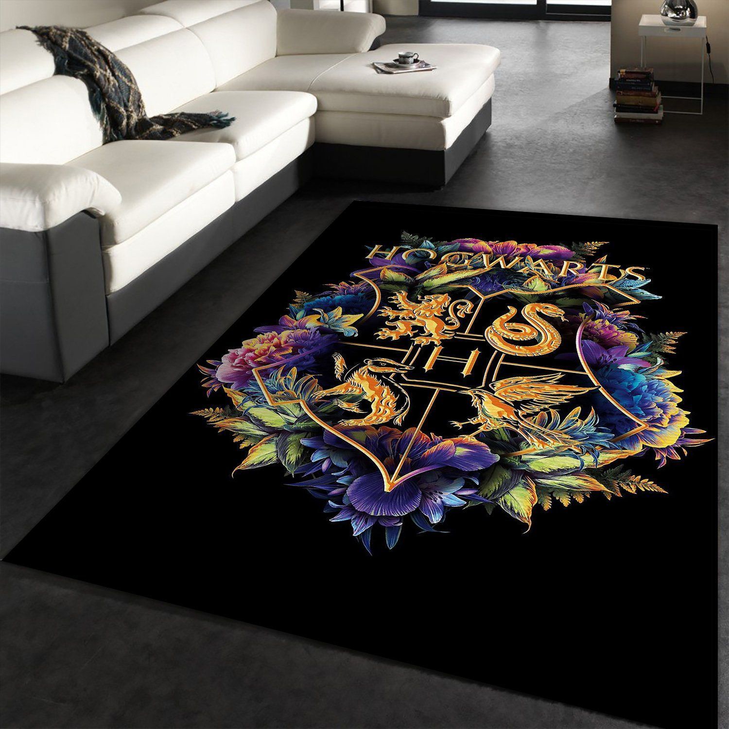 Hogwarts Harry Potter Area Rug Home Decor Bedroom Living Room Decor Living Room Rugs Floor Decor - Indoor Outdoor Rugs