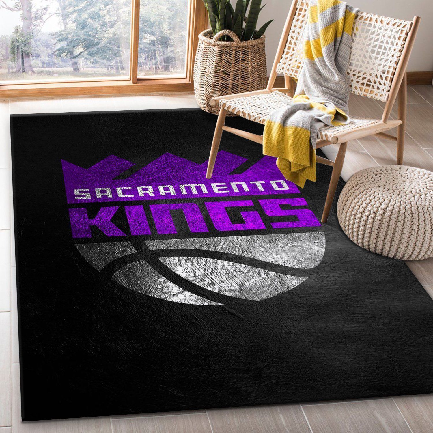 Sacramento Kings Area Rug For Christmas, Kitchen Rug, Home US Decor - Indoor Outdoor Rugs