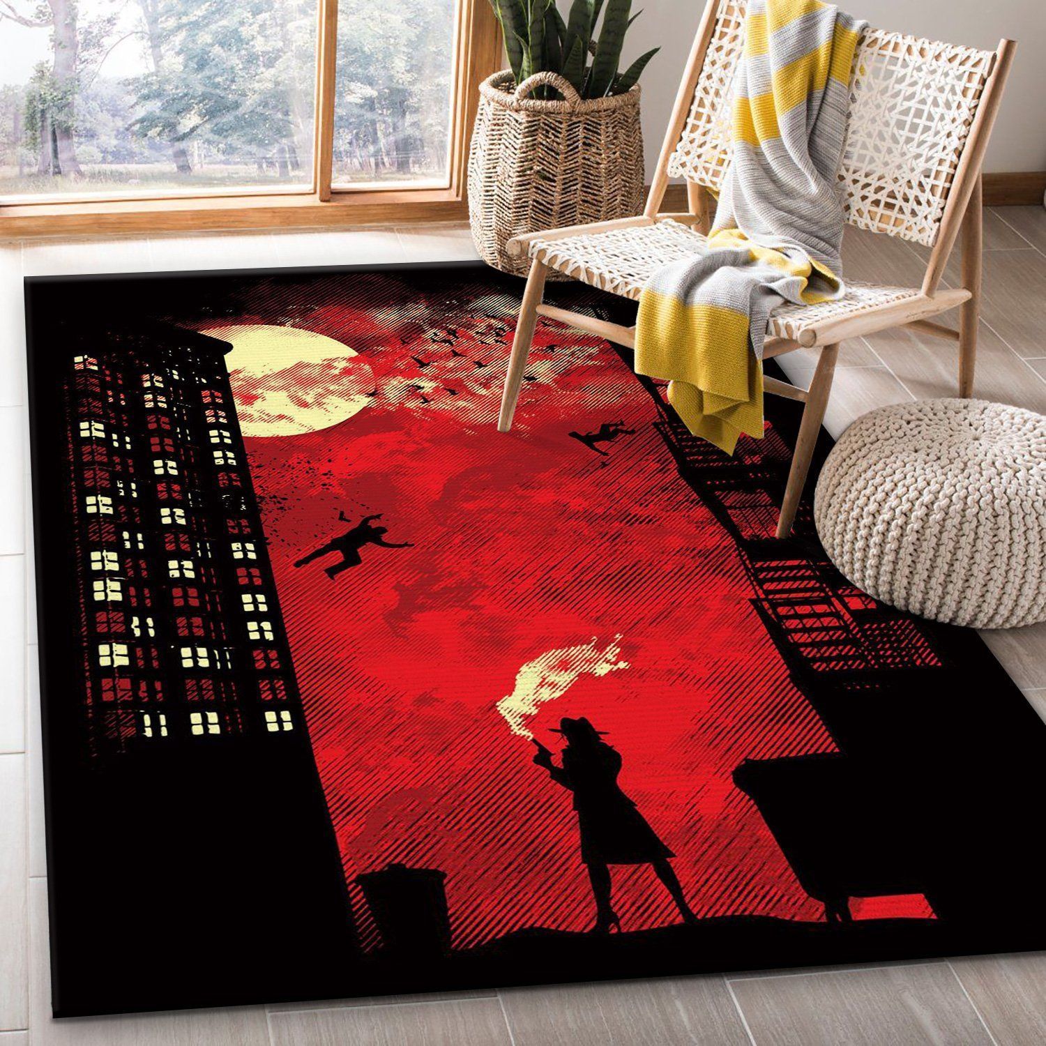 Dressed To Kill Area Rug Carpet, Bedroom, Home US Decor - Indoor Outdoor Rugs