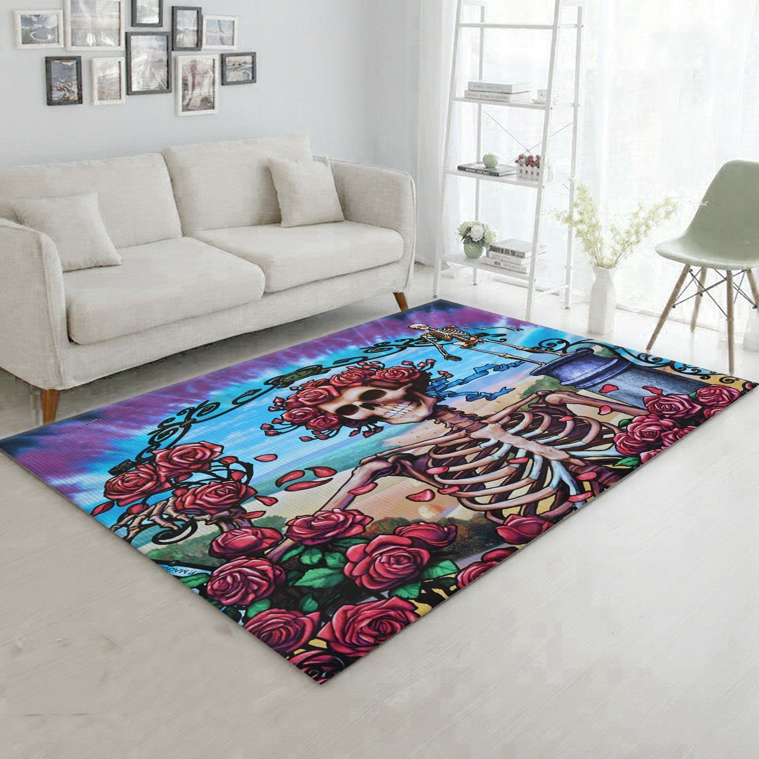 Grateful Dead Area Rug Living Room Rug US Gift Decor - Indoor Outdoor Rugs