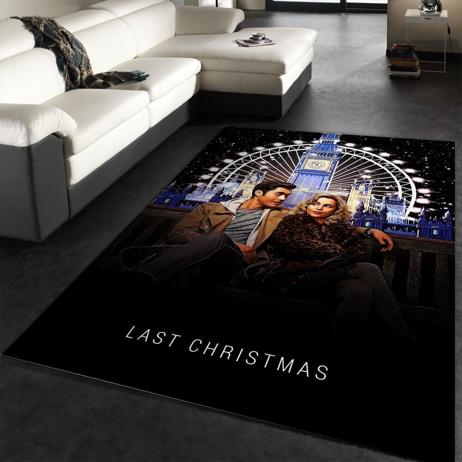 Last Christmas Area Rug Art Painting Movie Rugs Home US Decor - Indoor Outdoor Rugs