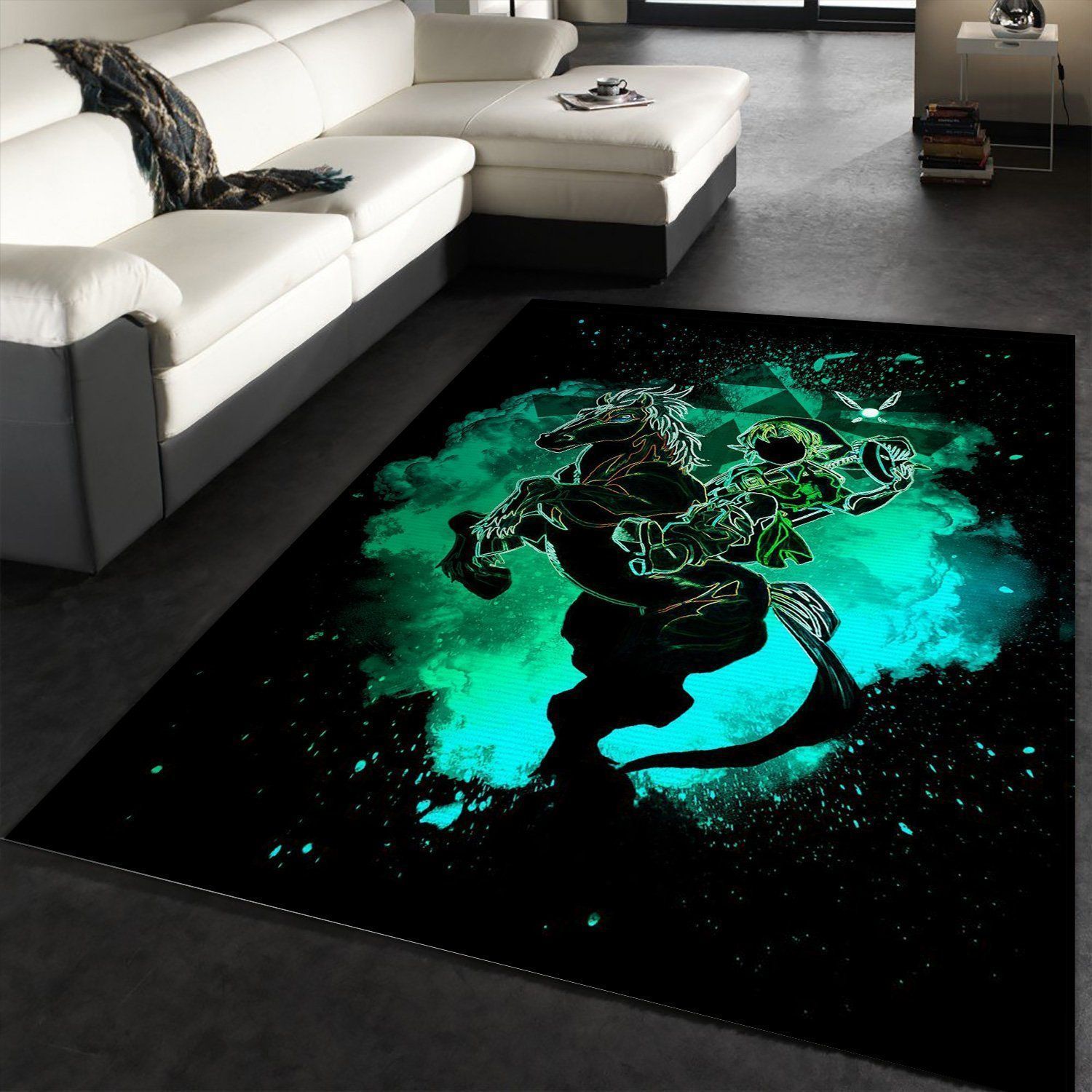 Soul Of Epona Anime Hero Area Rug, Living Room Rug, Family Gift US Decor - Indoor Outdoor Rugs