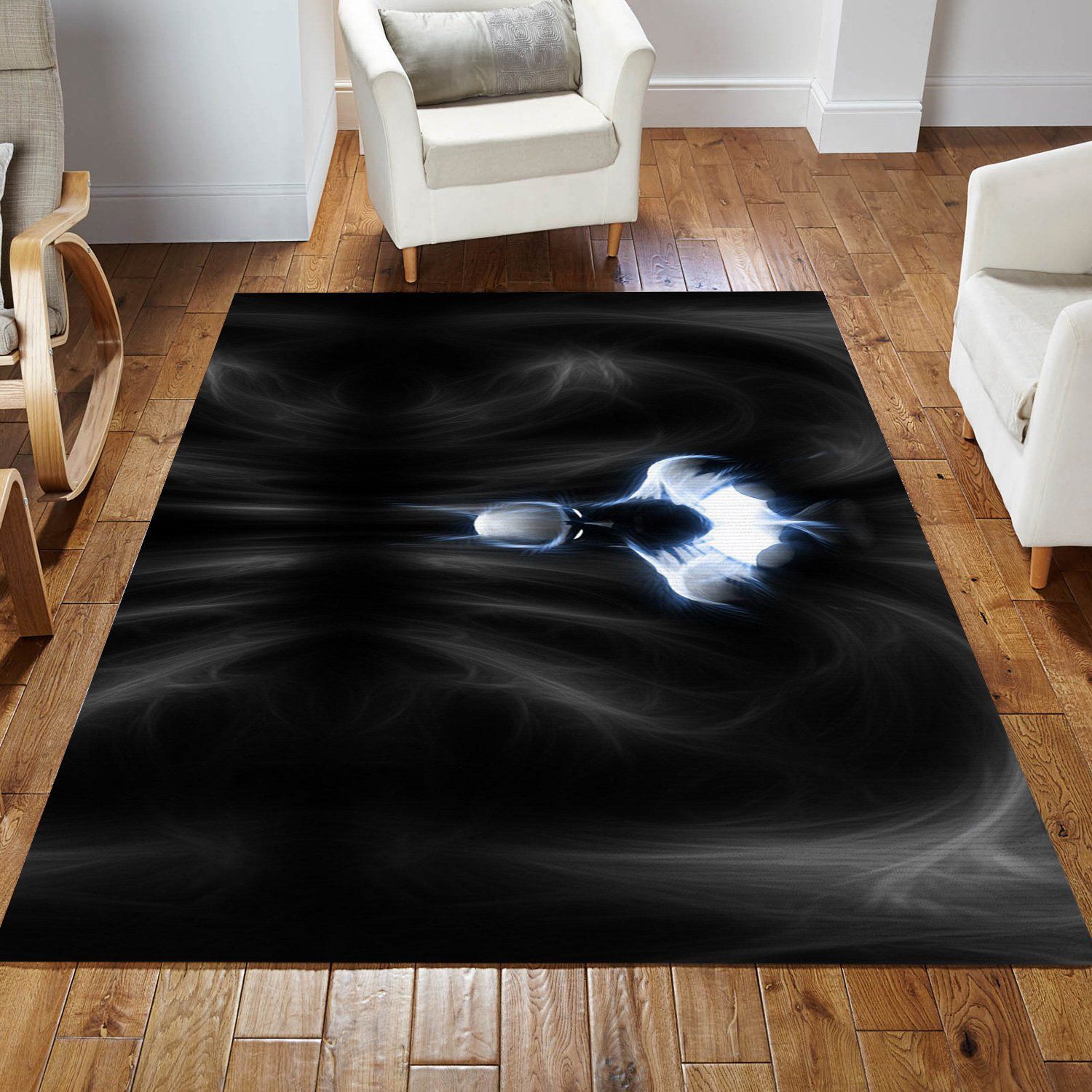 Batman Smoke Area Rug For Christmas Bedroom Rug Family Gift US Decor - Indoor Outdoor Rugs