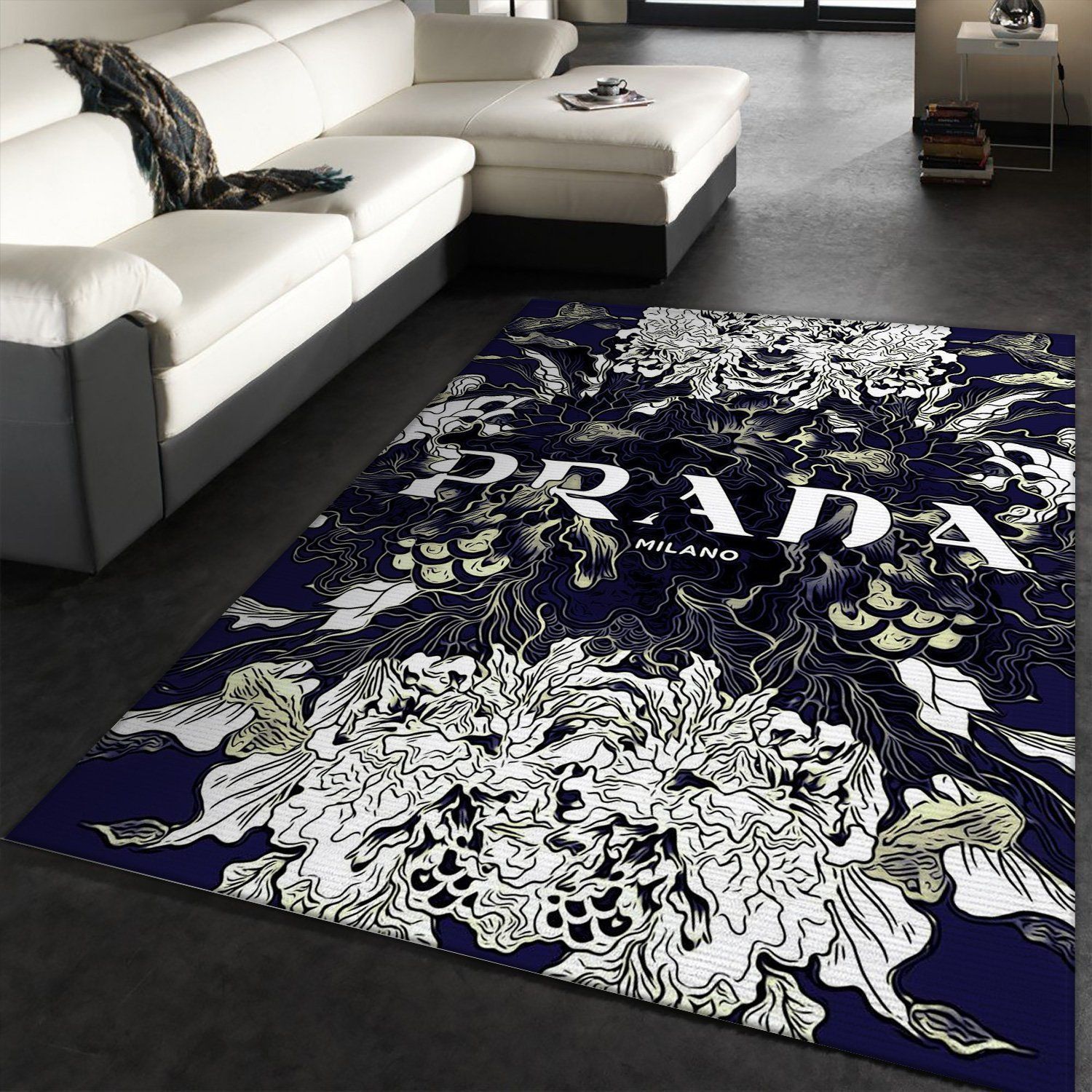 Prada Area Rug Living Room Rug Home Decor Floor Decor - Indoor Outdoor Rugs