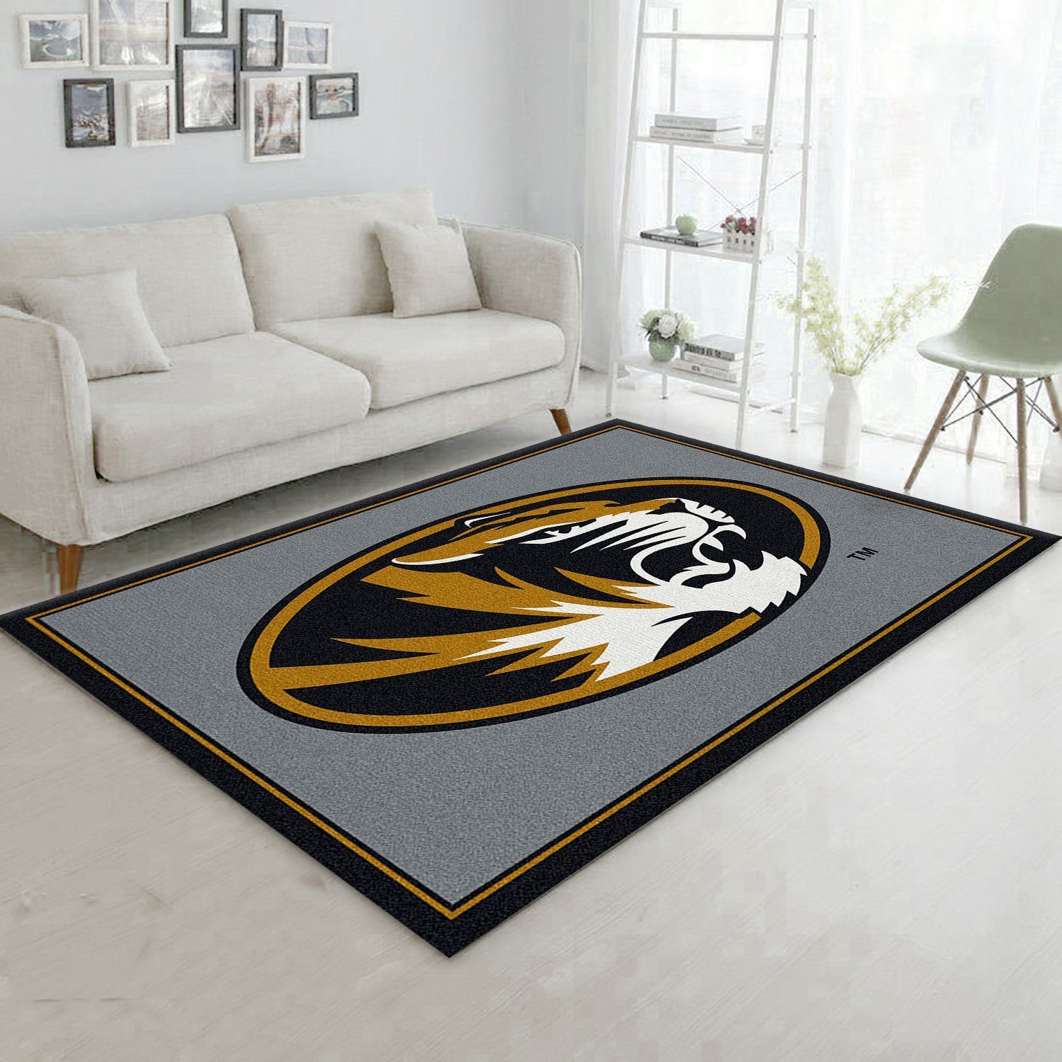 College Spirit Missouri Sport Area Rug For Christmas Team Logo Christmas Gift US Decor - Indoor Outdoor Rugs