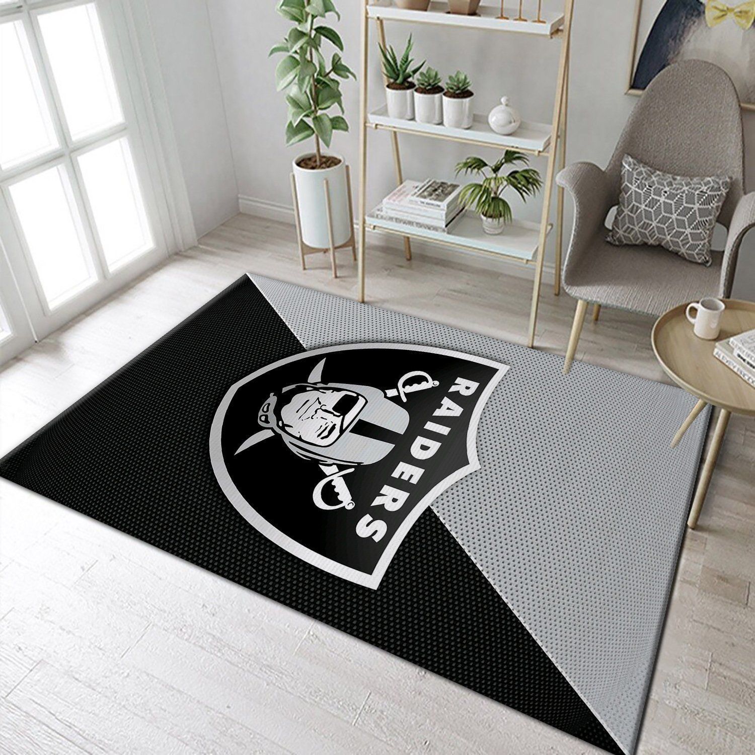 Oakland Raiders Area Rugs Living Room Carpet SOR101201 Local Brands Floor Decor The US Decor - Indoor Outdoor Rugs