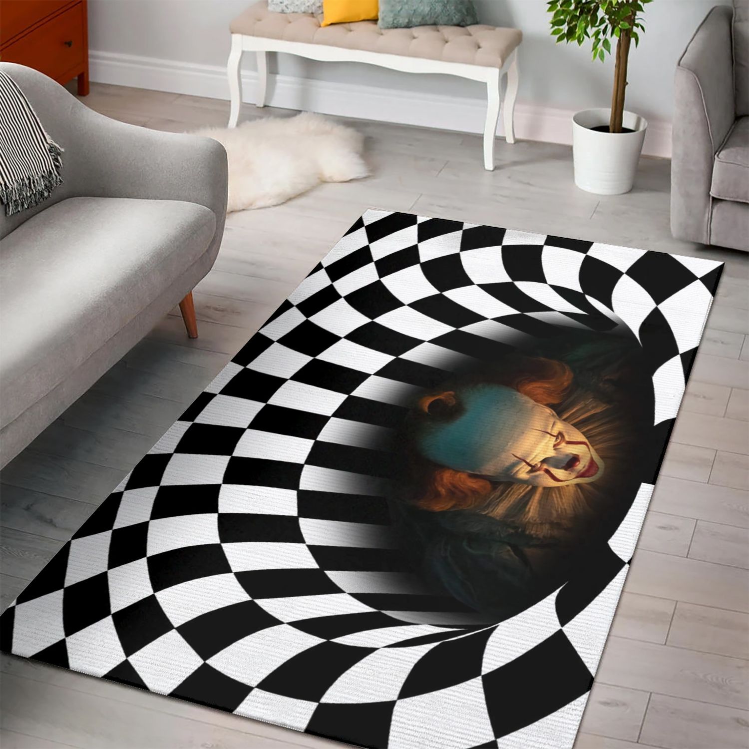 IT Area Rug Halloween Area rug Home Decor Best Gift for Halloween - Indoor Outdoor Rugs