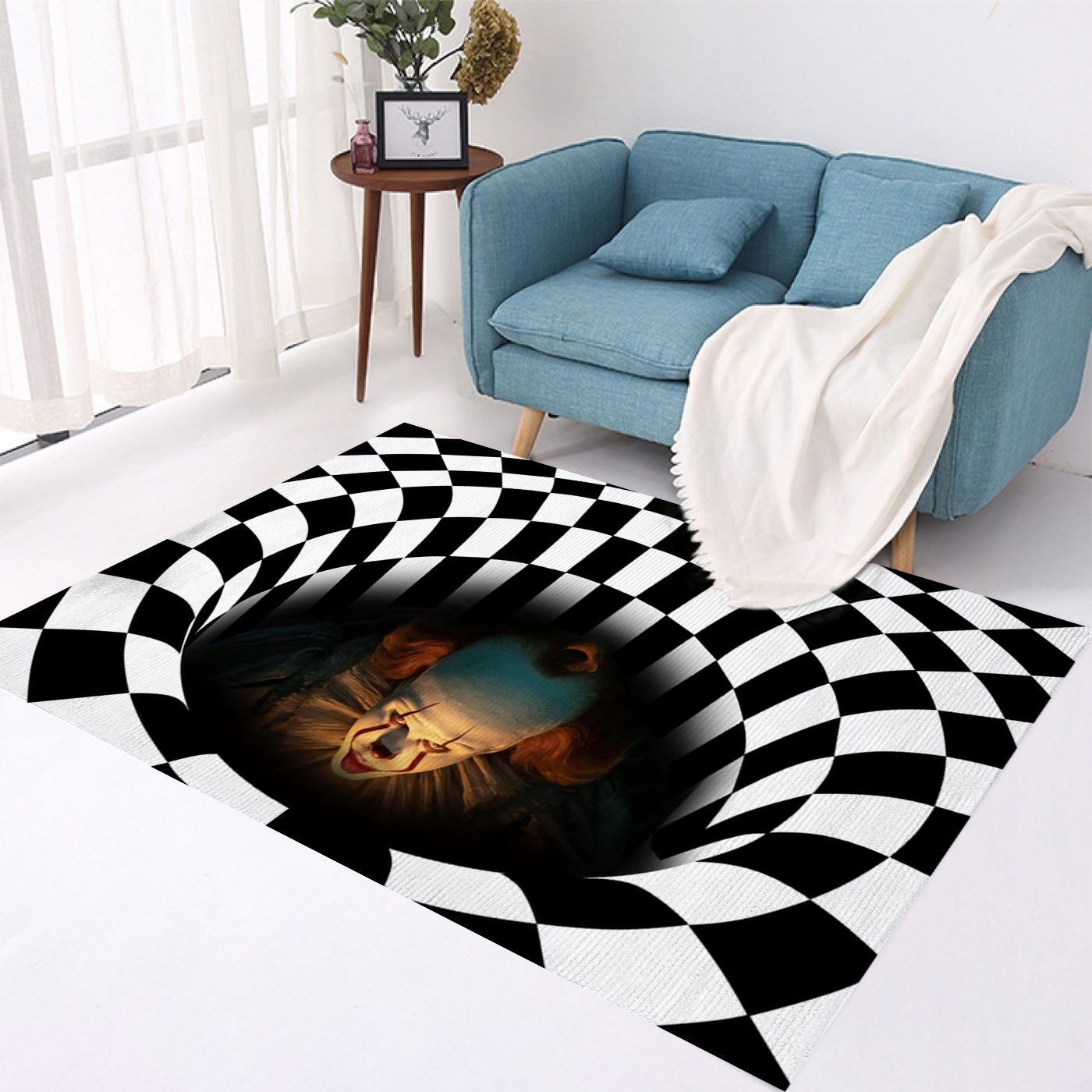 IT Area Rug Halloween Area rug Home Decor Best Gift for Halloween - Indoor Outdoor Rugs