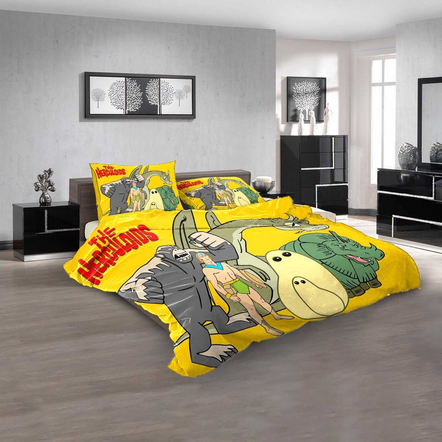 Cartoon Movies The Herculoids D Bedding Sets