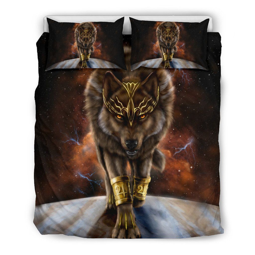Queen Wolf Bedroom Duvet Cover Bedding Sets