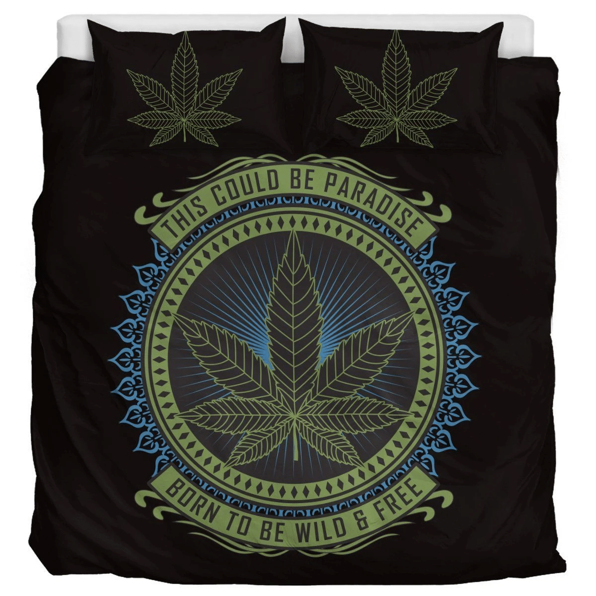 Weed Paradise - Bedding Set