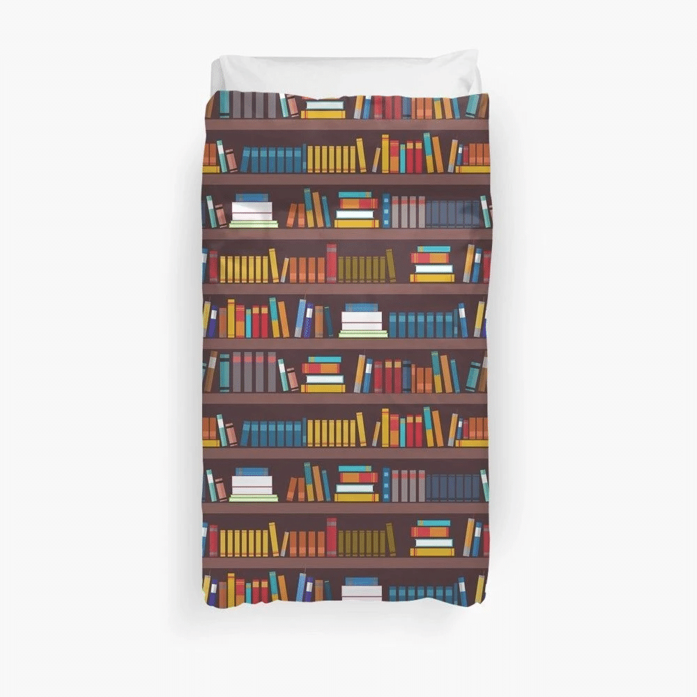 Book Pattern Bedroom Duvet Cover Bedding Sets