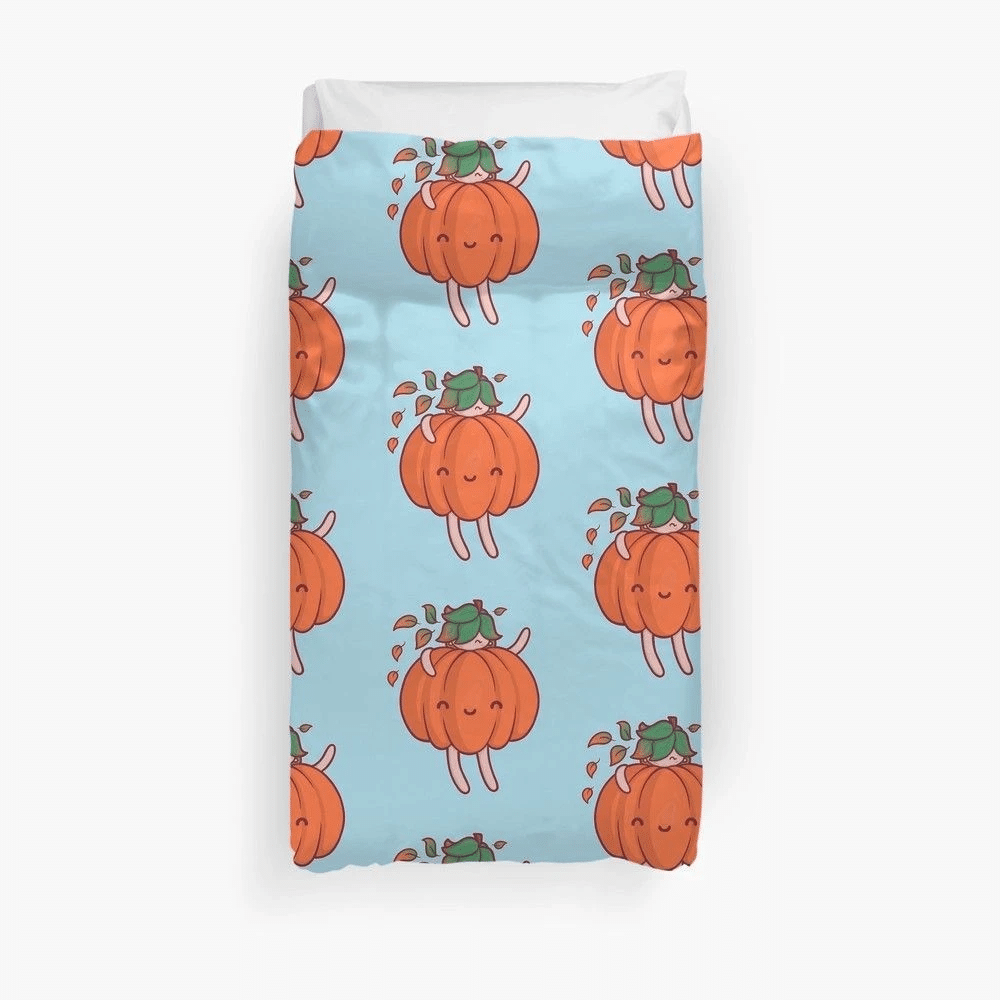 Pumpkin Sprite Bedroom Duvet Cover Bedding Sets