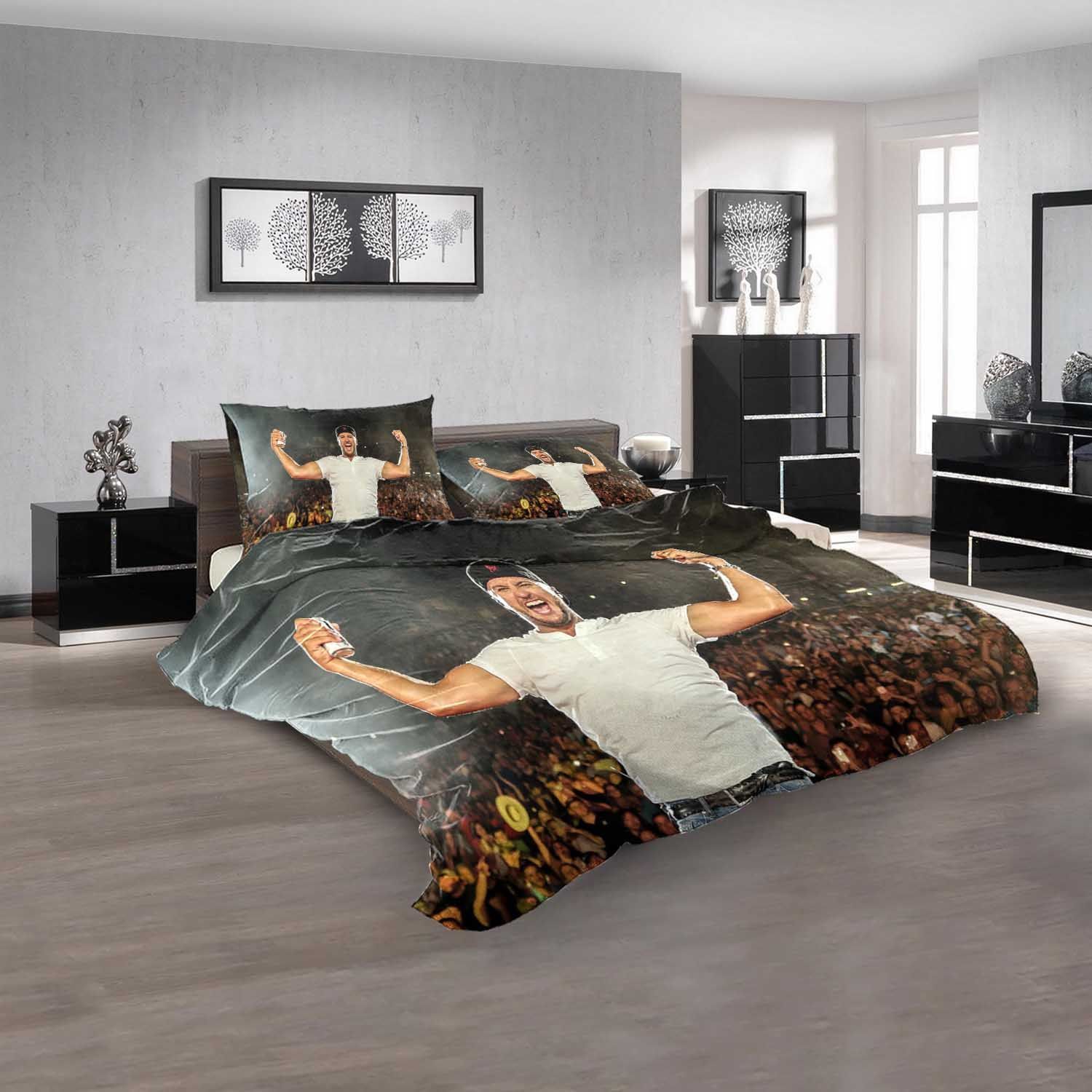 Famous Person Luke Bryan D Bedding Sets