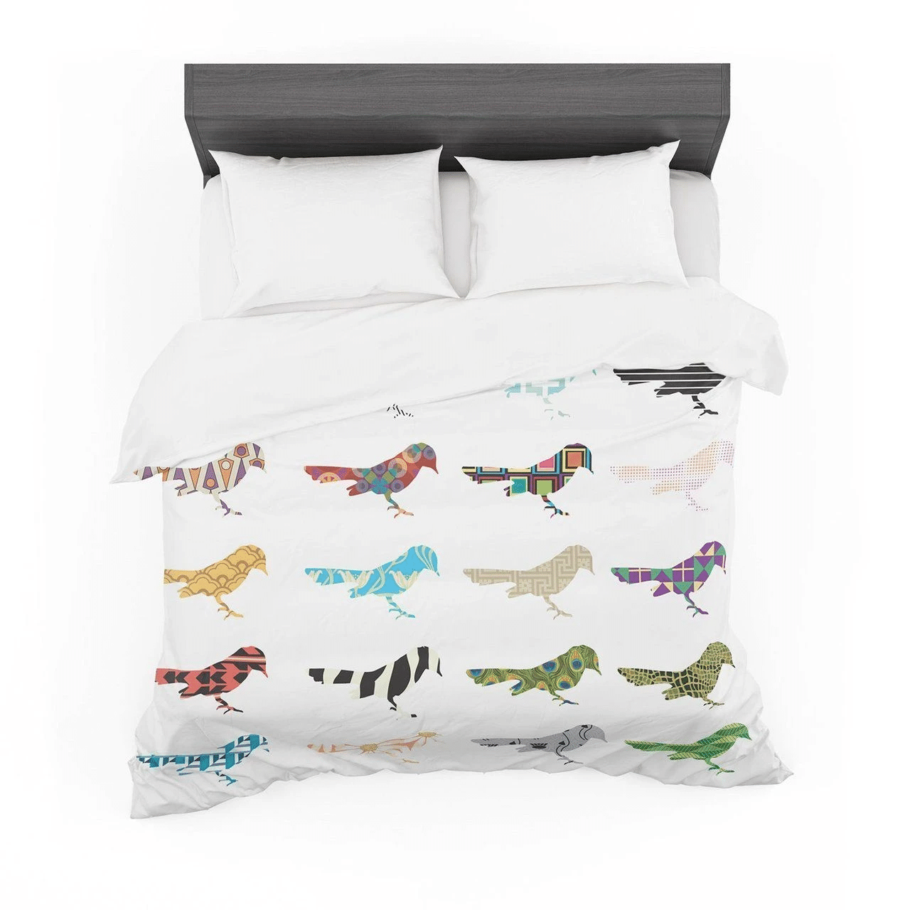 "Birds" Featherweight Bedroom Duvet Cover Bedding Sets