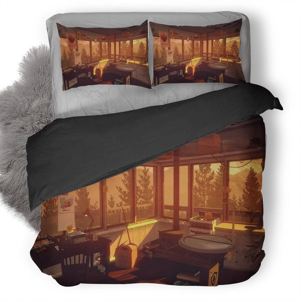 Firewatch #16 Bedroom Duvet Cover Bedding Sets