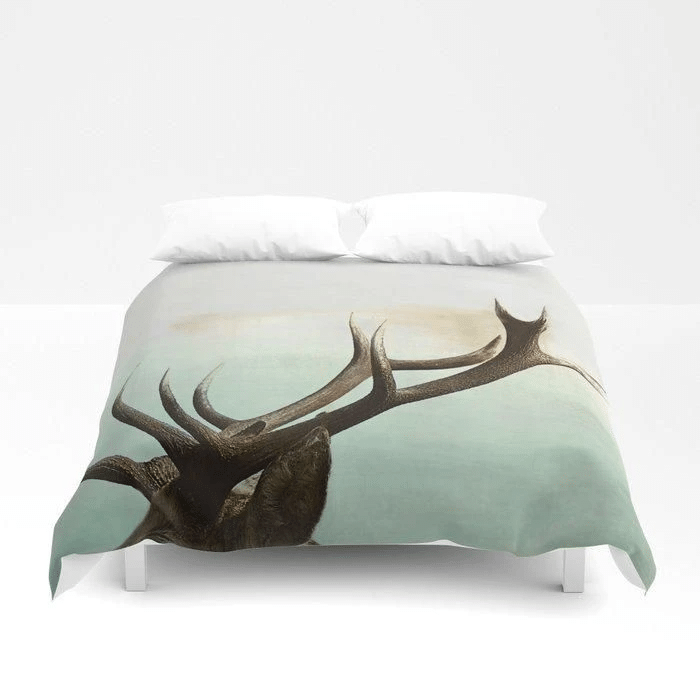 3D Antlers Duvet Cover Bedding Sets