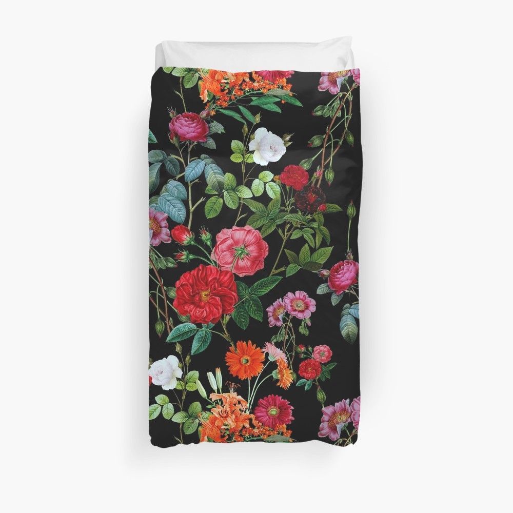 Botanical Pattern Bedroom Duvet Cover Bedding Sets