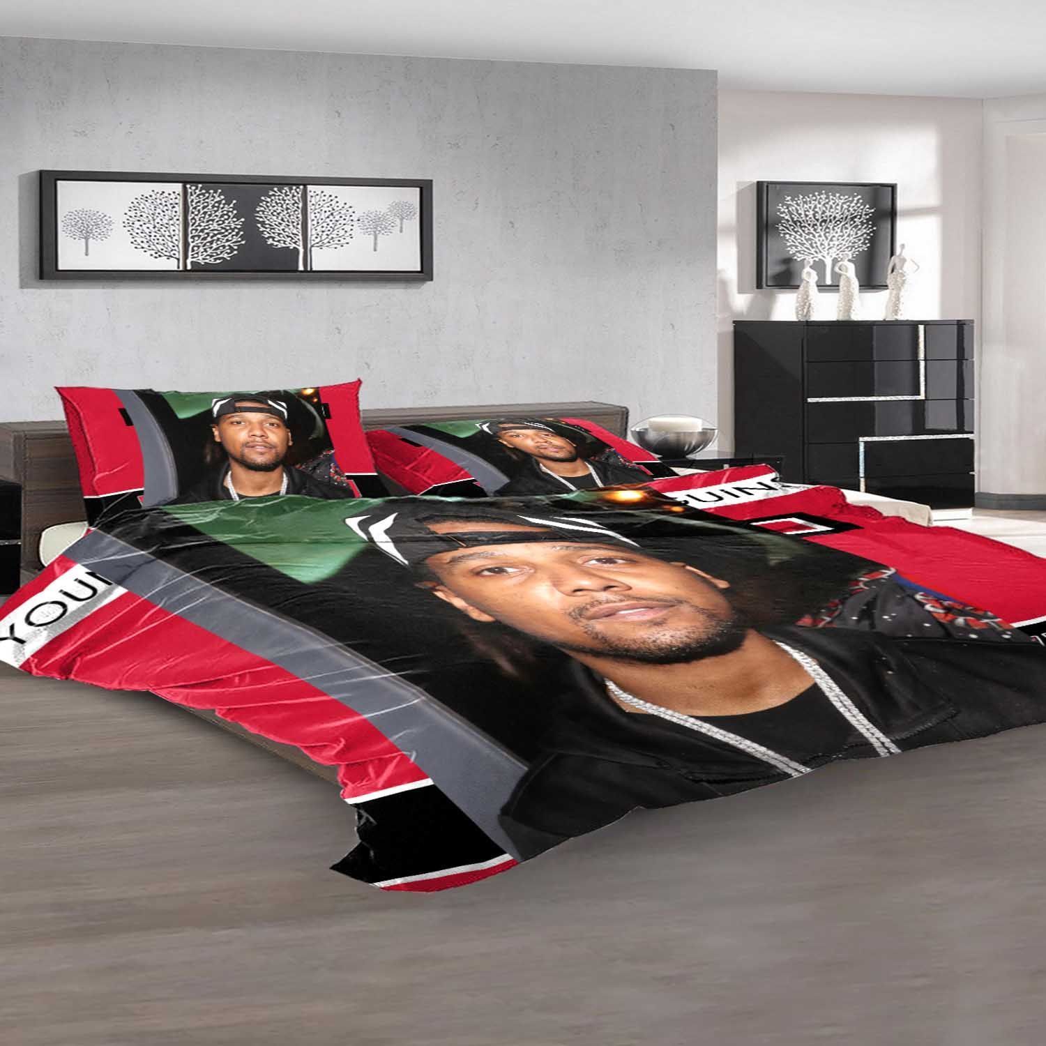 Famous Rapper Juelz Santana V Bedding Sets