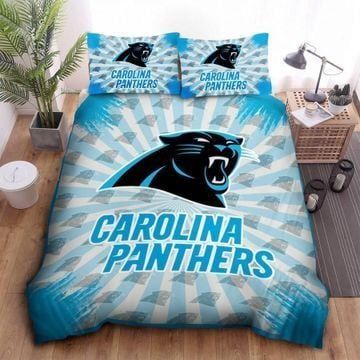 Carolina Panthers NFL Bedding Sets Duvet Cover Sheet Cover Pillow Cases