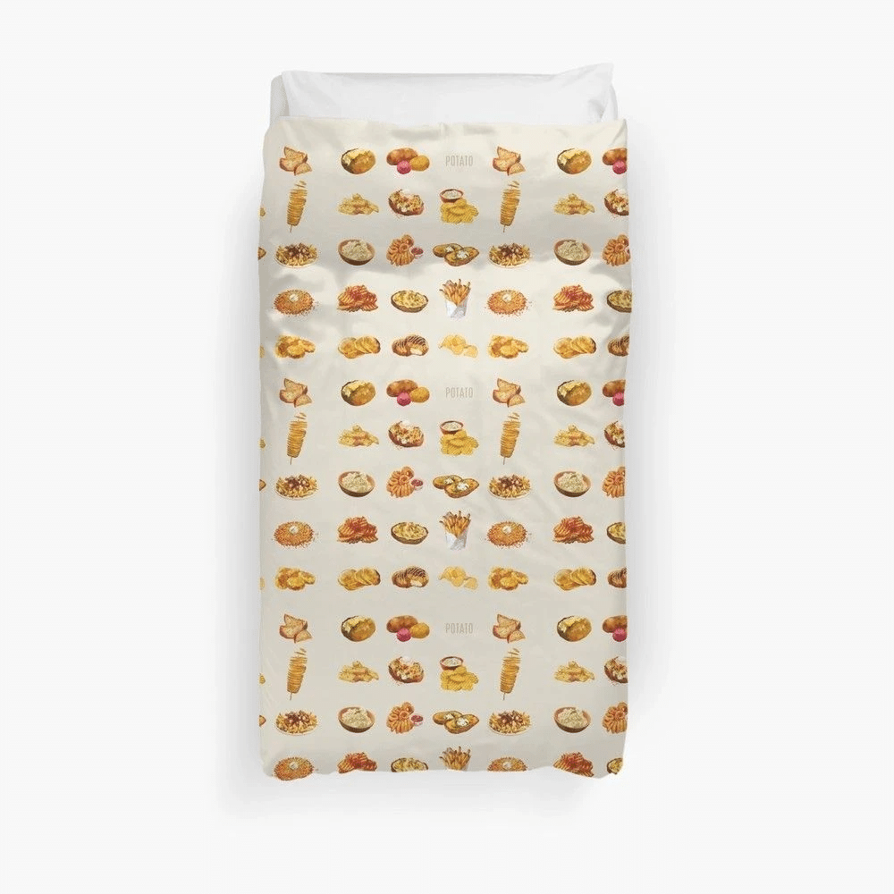 Potato Bedroom Duvet Cover Bedding Sets