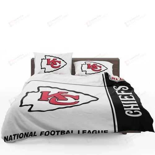 Nfl Kansas City Chiefs D Duvet Cover Bedding Set