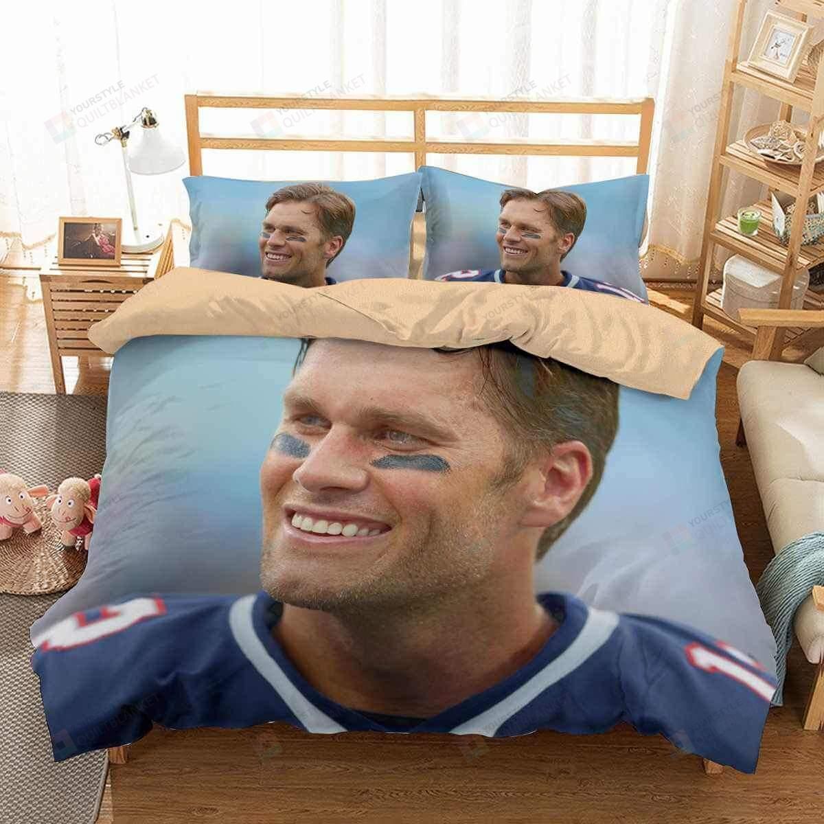 New England Patriots Tom Brady Bedding Set
