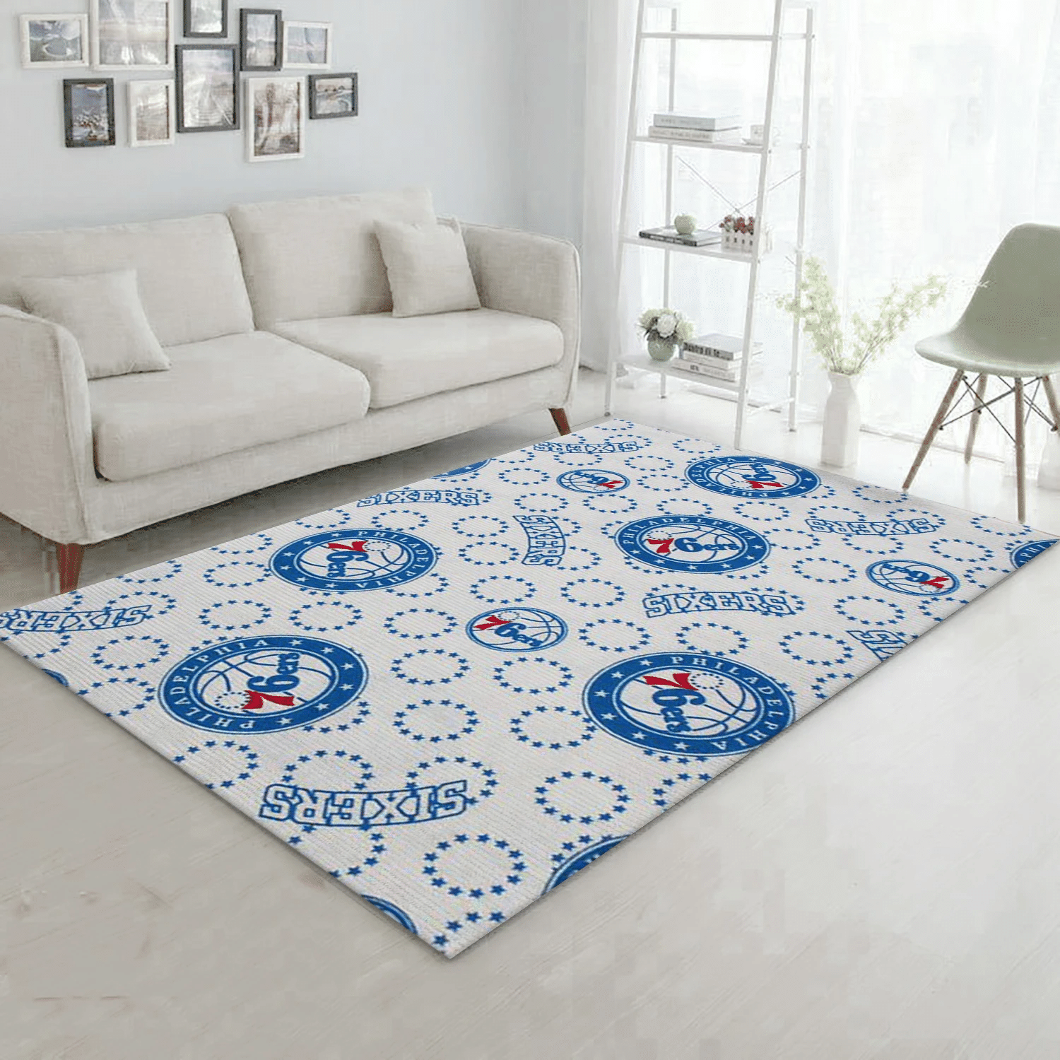 Philadelphia 76ers Patterns 2 Area Rug Carpet, Bedroom Rug - Family Gift US Decor - Indoor Outdoor Rugs