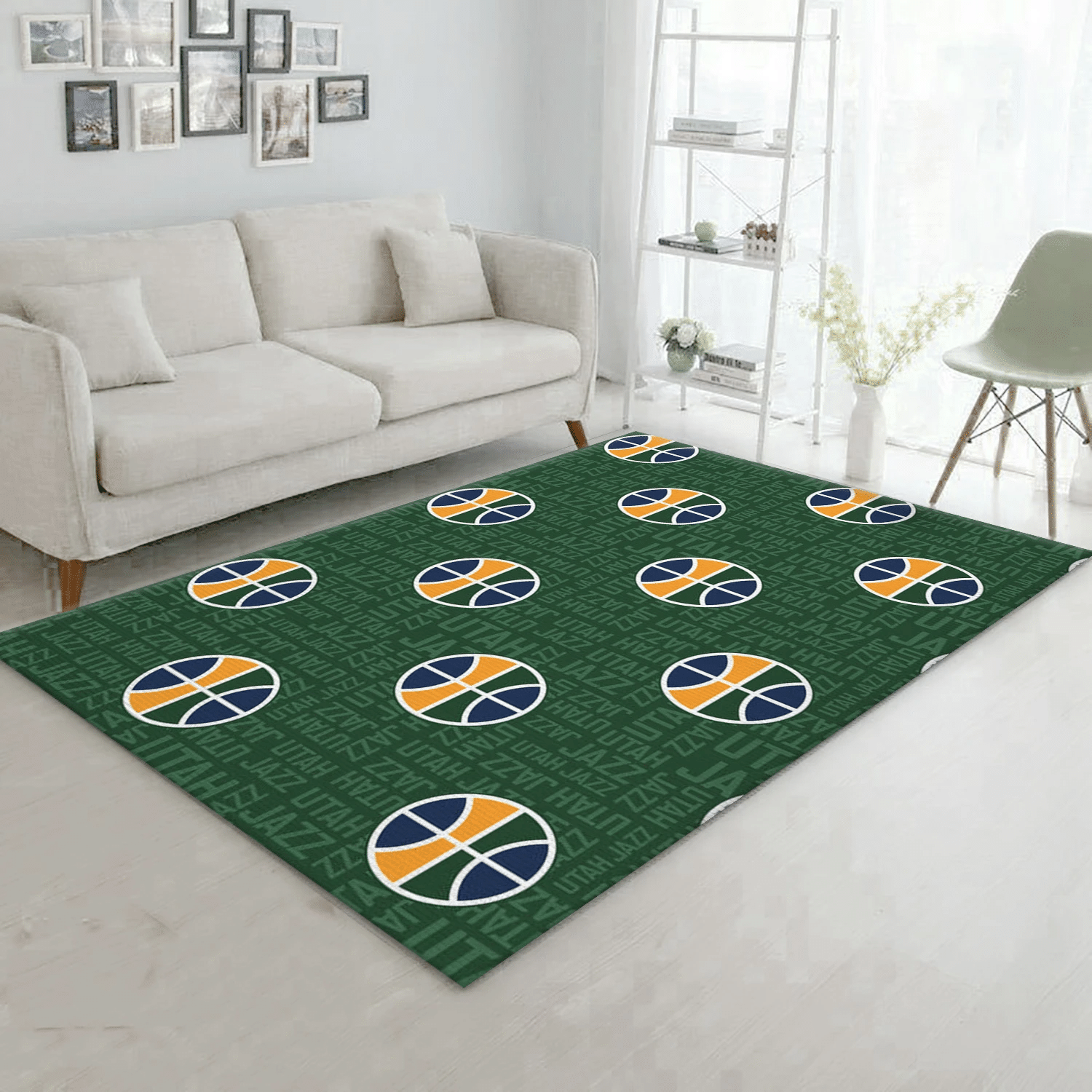 Utah Jazz Patterns 2 NBA Area Rug, Living Room Rug - US Gift Decor - Indoor Outdoor Rugs