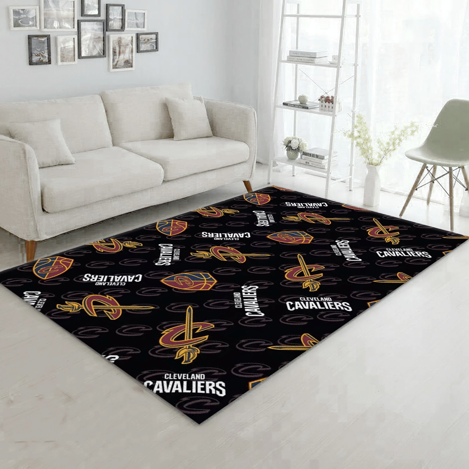 Cleveland Cavaliers 14 Reangle Area Rug, Bedroom Rug - Christmas Gift US Decor - Indoor Outdoor Rugs