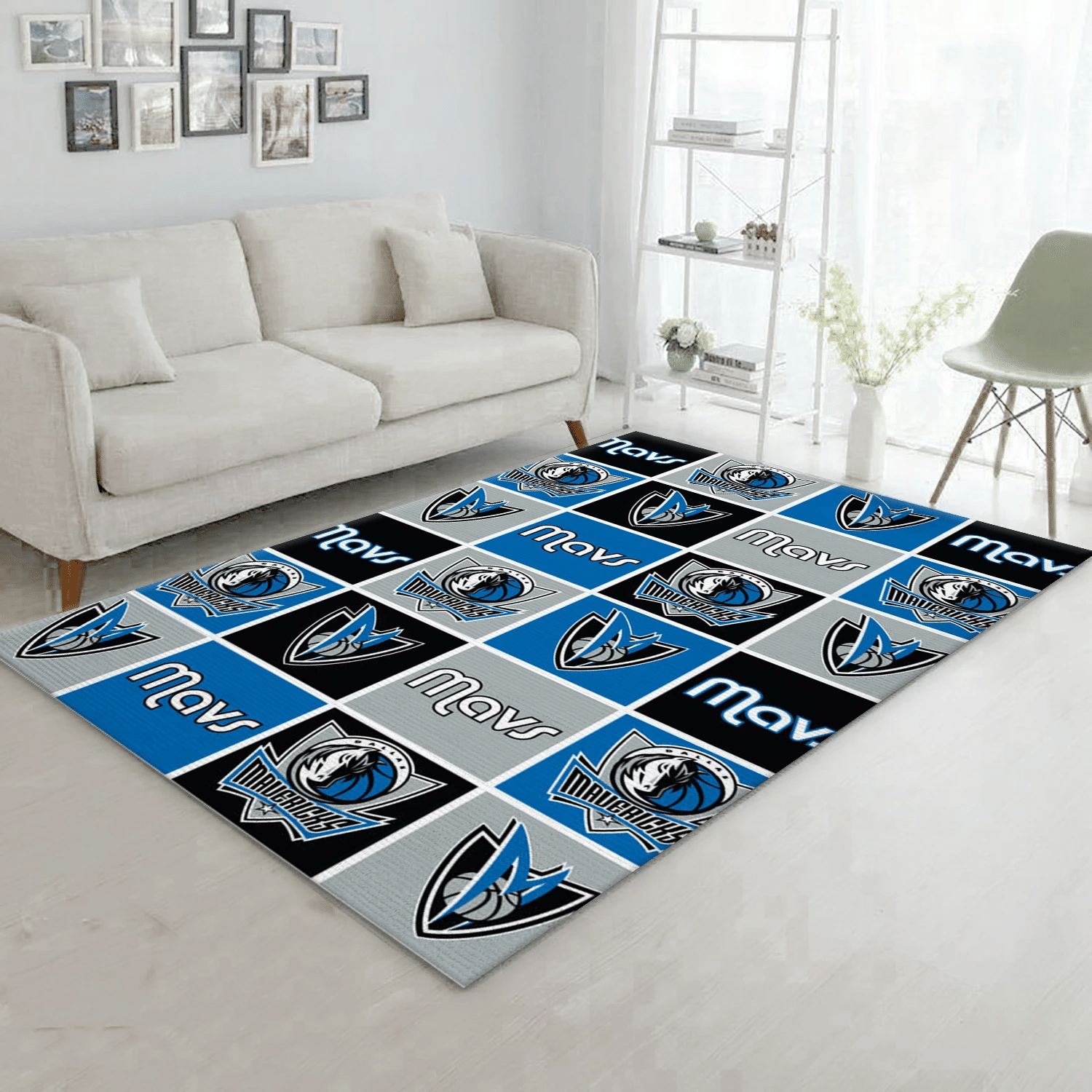 Dallas Mavericks Patterns 2 NBA Area Rug For Christmas, Living Room Rug - Home Decor - Indoor Outdoor Rugs