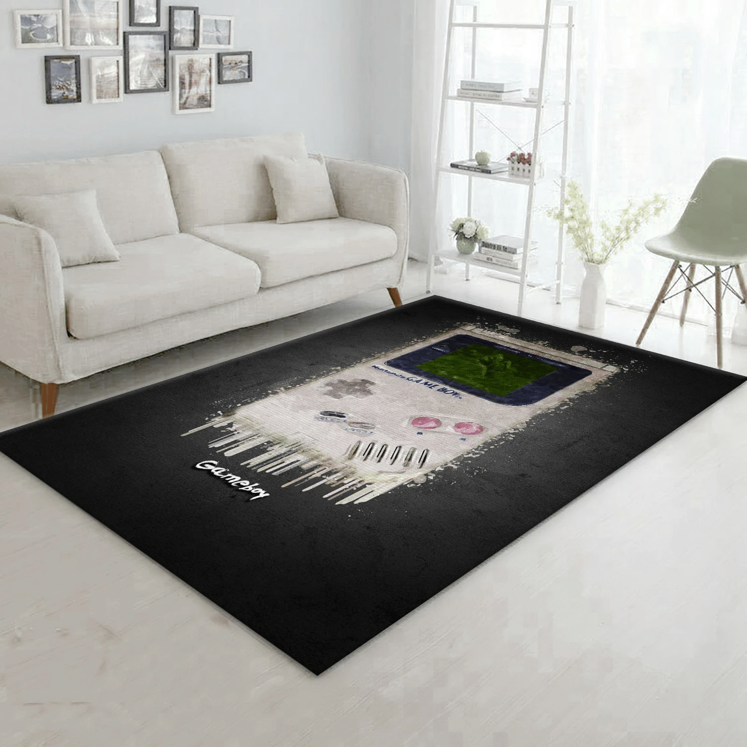 Gameboy Area Rug, Bedroom Rug - US Gift Decor - Indoor Outdoor Rugs