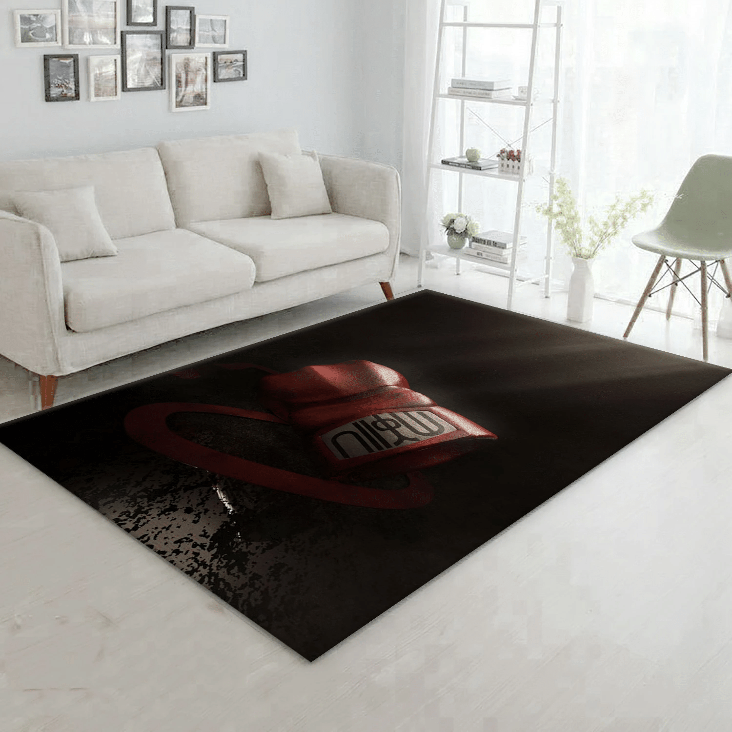 For Ryu Fans Made With Maya And Zbrush Area Rug, Living Room Rug - Home US Decor - Indoor Outdoor Rugs