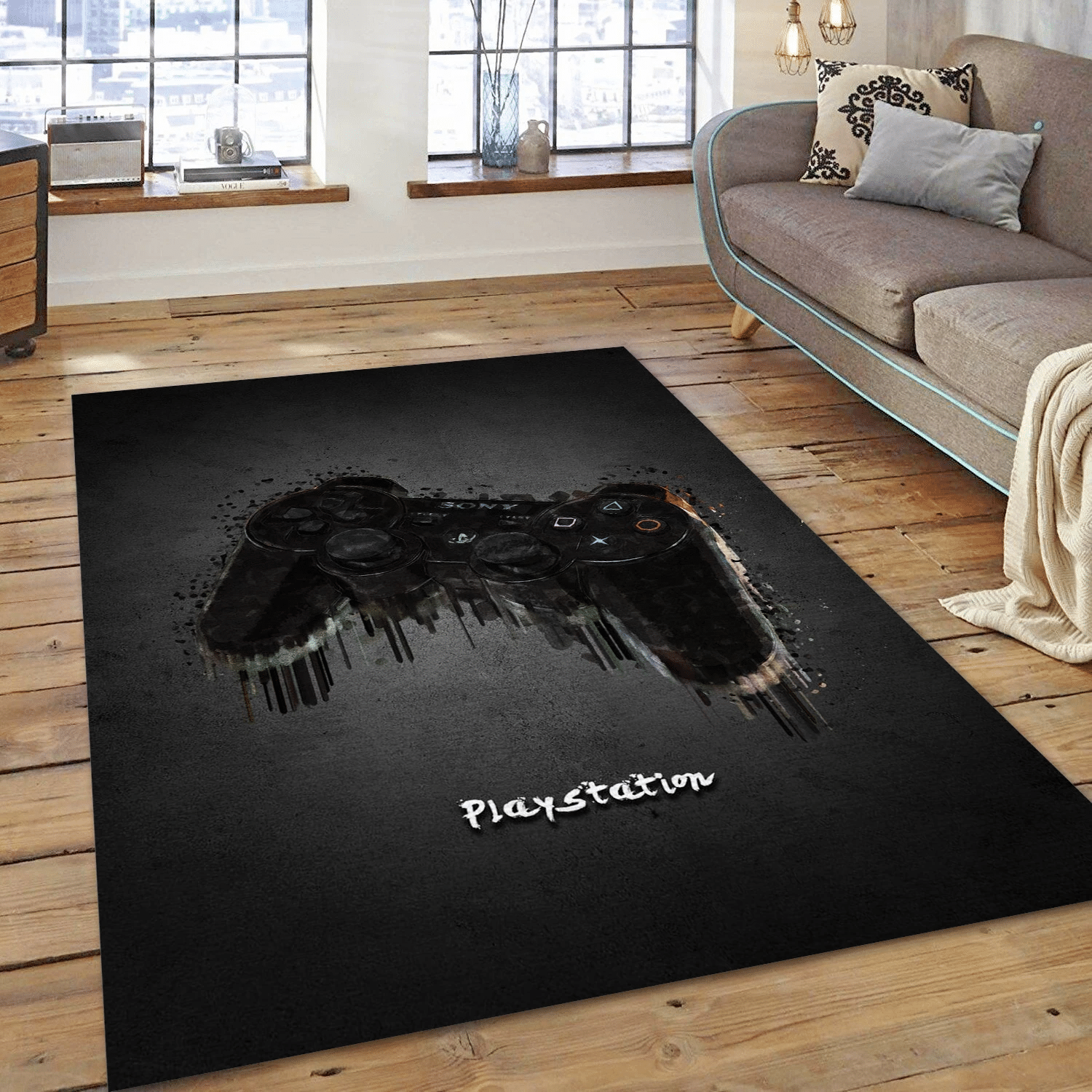 Playstation Acrylic Area Rug For Christmas, Bedroom Rug - Home Decor  Floor Decor - Indoor Outdoor Rugs