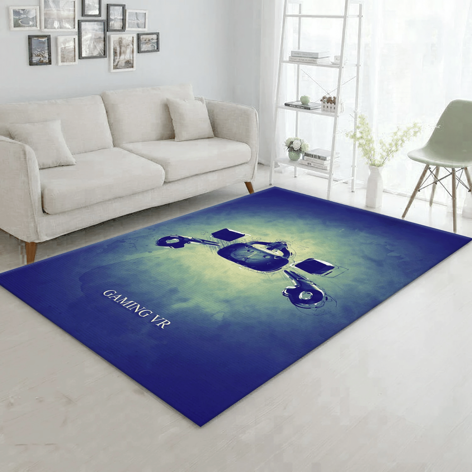 Gaming Vr Gaming Gaming Area Rug, Bedroom Rug - Home US Decor - Indoor Outdoor Rugs