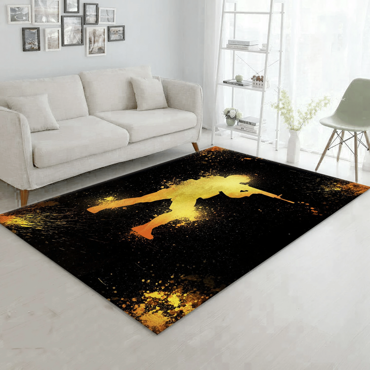 The Go Soldier Csgo Area Rug Carpet, Bedroom Rug - Home US Decor - Indoor Outdoor Rugs