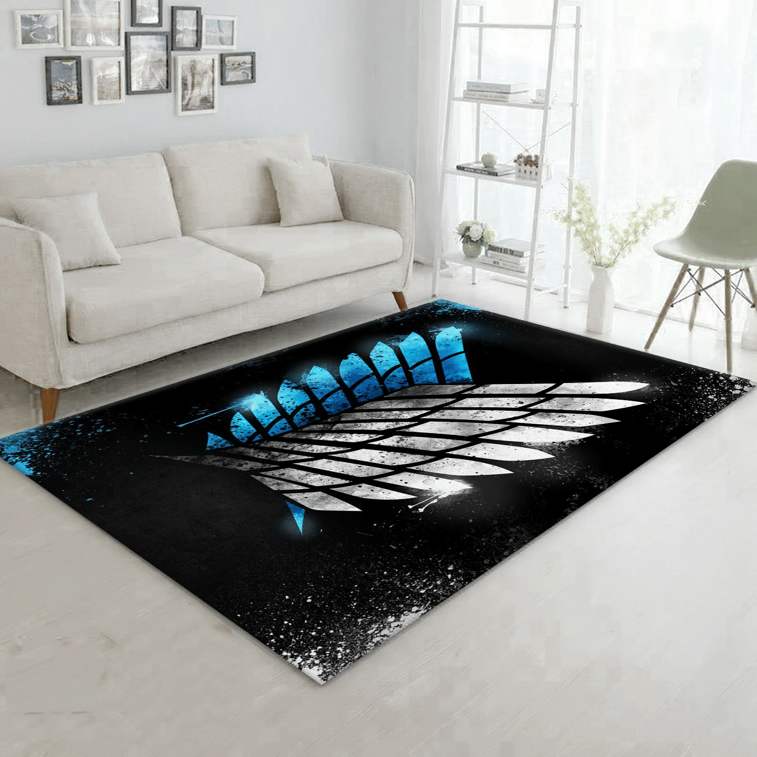 Wings Of Freedom 2d Area Rug For Christmas, Living Room Rug - US Gift Decor - Indoor Outdoor Rugs