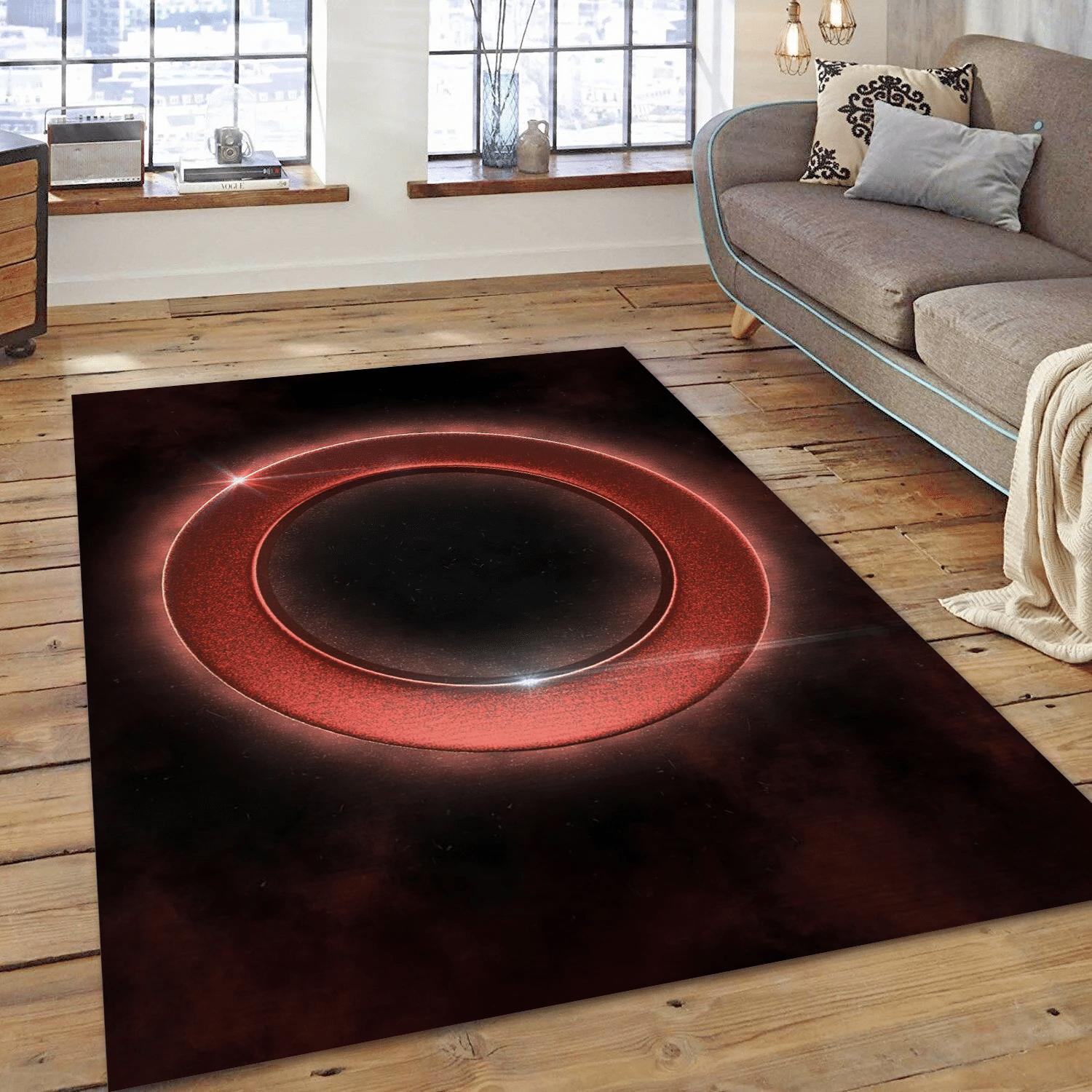 3d Circle For Ps Fans Area Rug Carpet, Bedroom Rug - Home Decor  Floor Decor - Indoor Outdoor Rugs