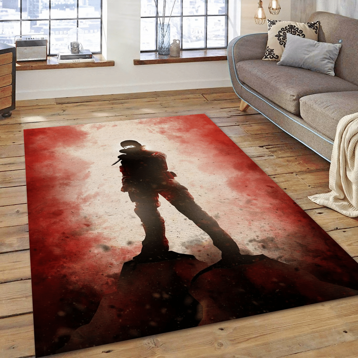 Frost Canadian Elite Forces Gaming Area Rug, Living Room Rug - Home Decor  Floor Decor - Indoor Outdoor Rugs